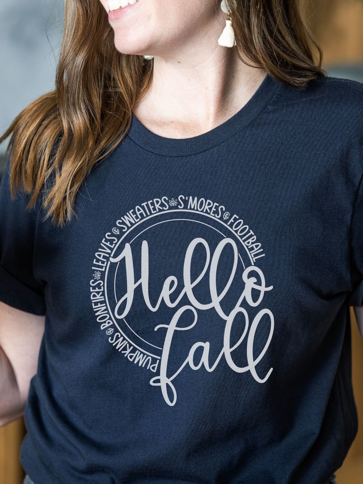 Hello Fall Women's T-Shirt Autumn