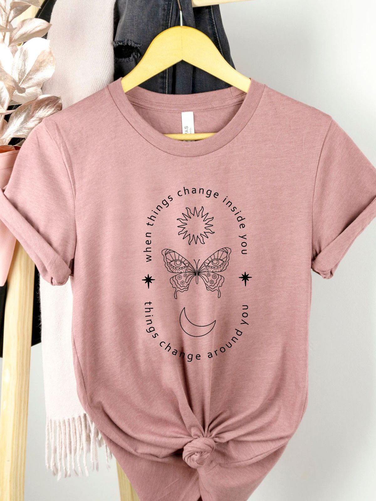 Positive Quote Women's T-Shirt Inspirational Casual