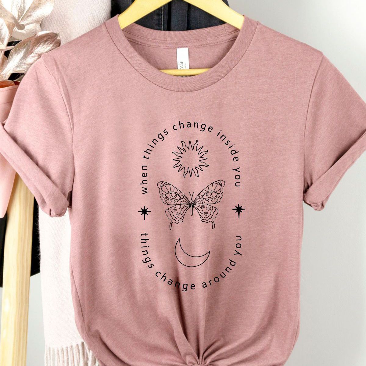 Positive Quote Women's T-Shirt Inspirational Casual