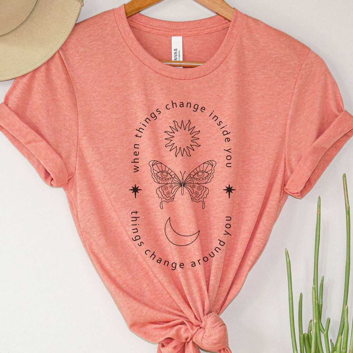 Positive Quote Women's T-Shirt Inspirational Casual