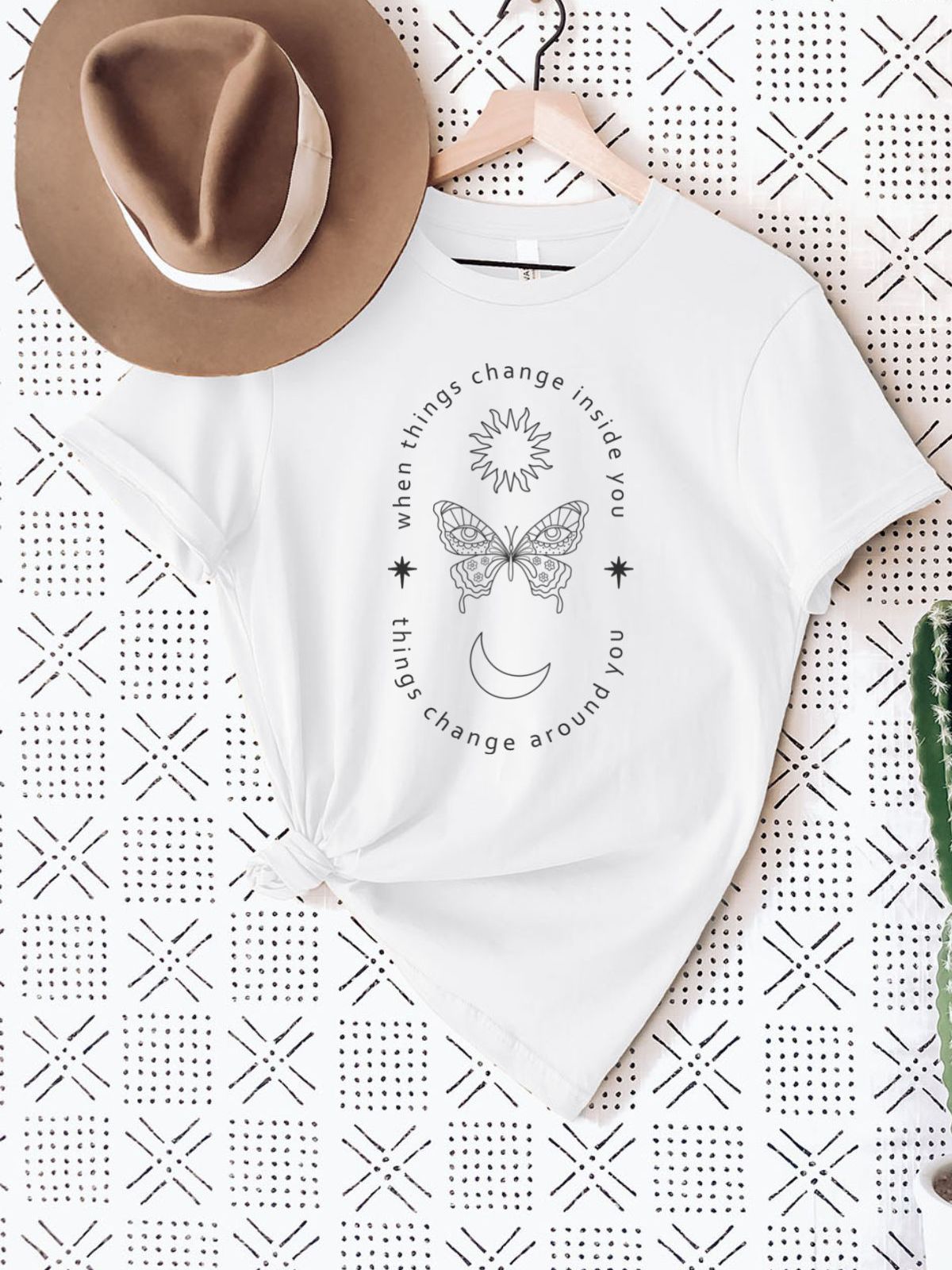Positive Quote Women's T-Shirt Inspirational Casual