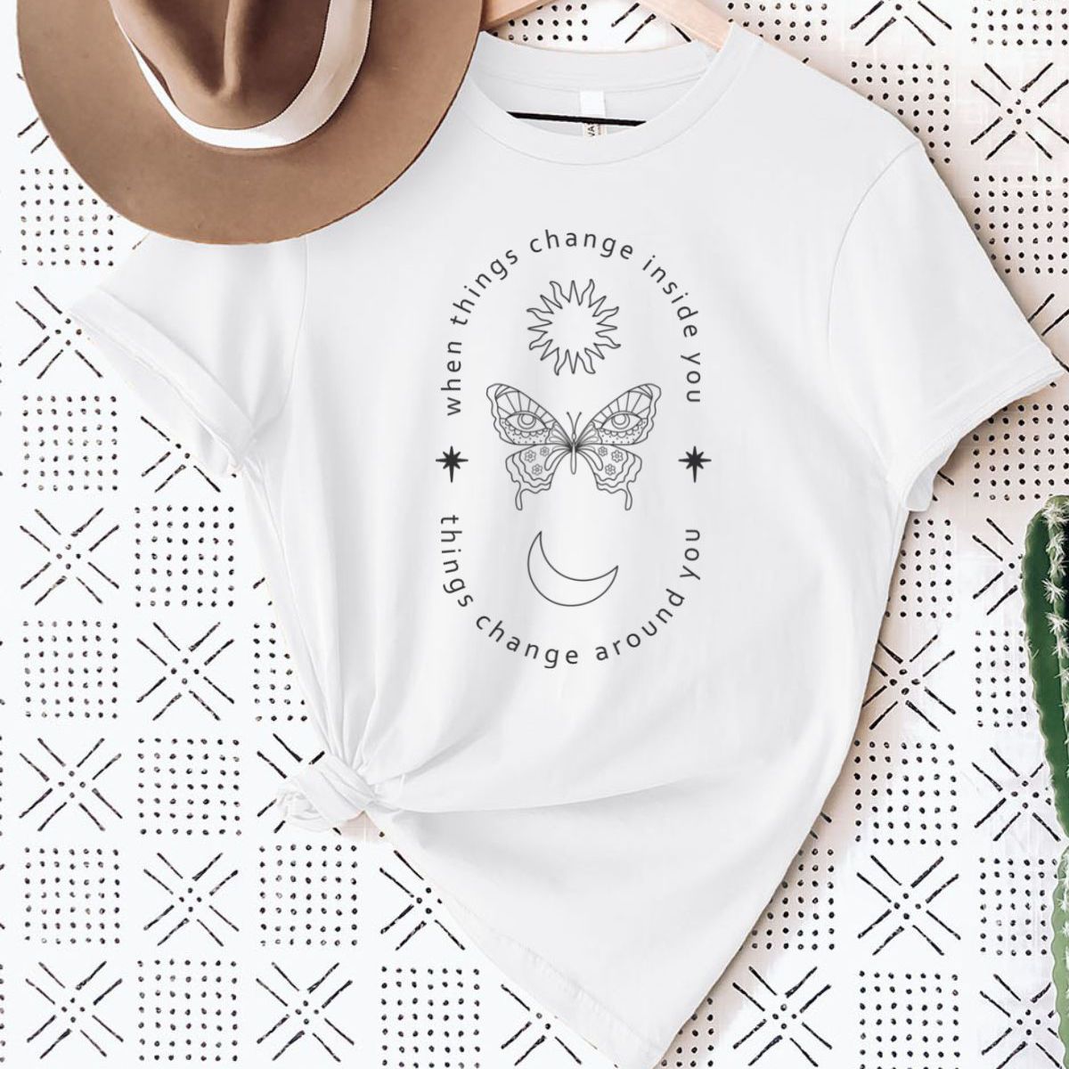 Positive Quote Women's T-Shirt Inspirational Casual