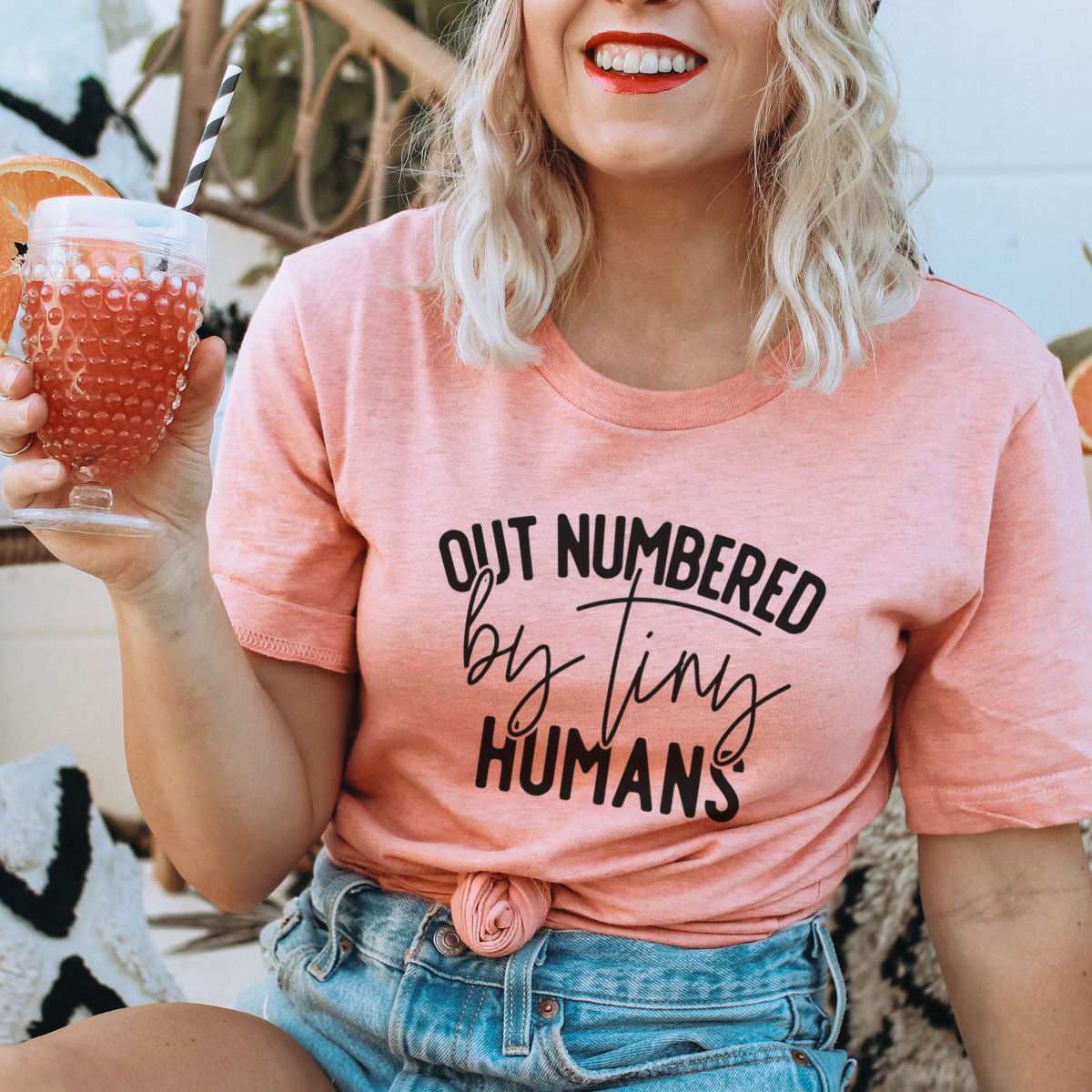 Comfort Fit Graphic Tee Light Heather
