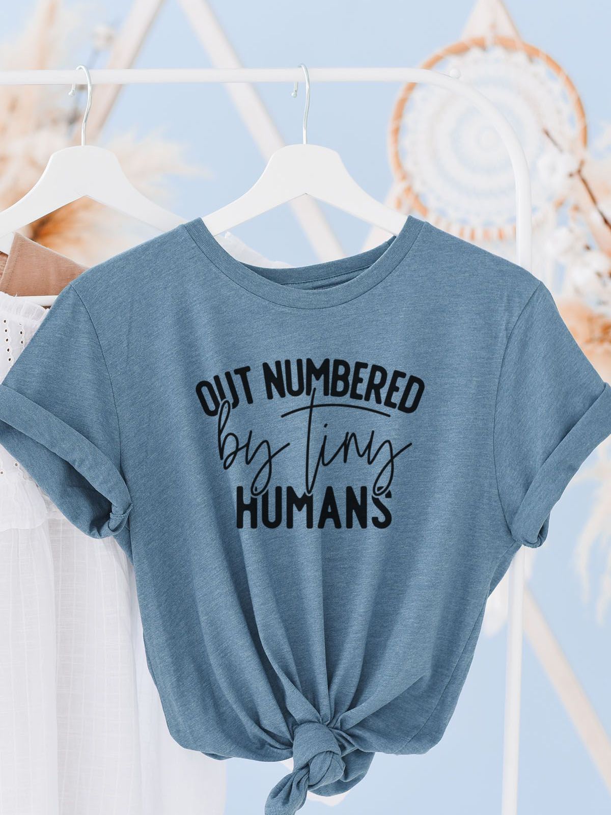 Comfort Fit Graphic Tee Light Heather