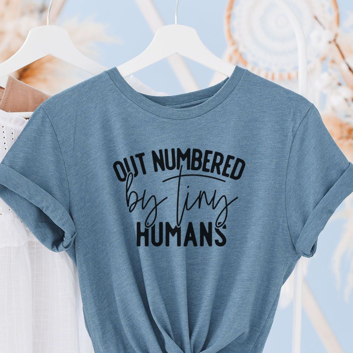Comfort Fit Graphic Tee Light Heather