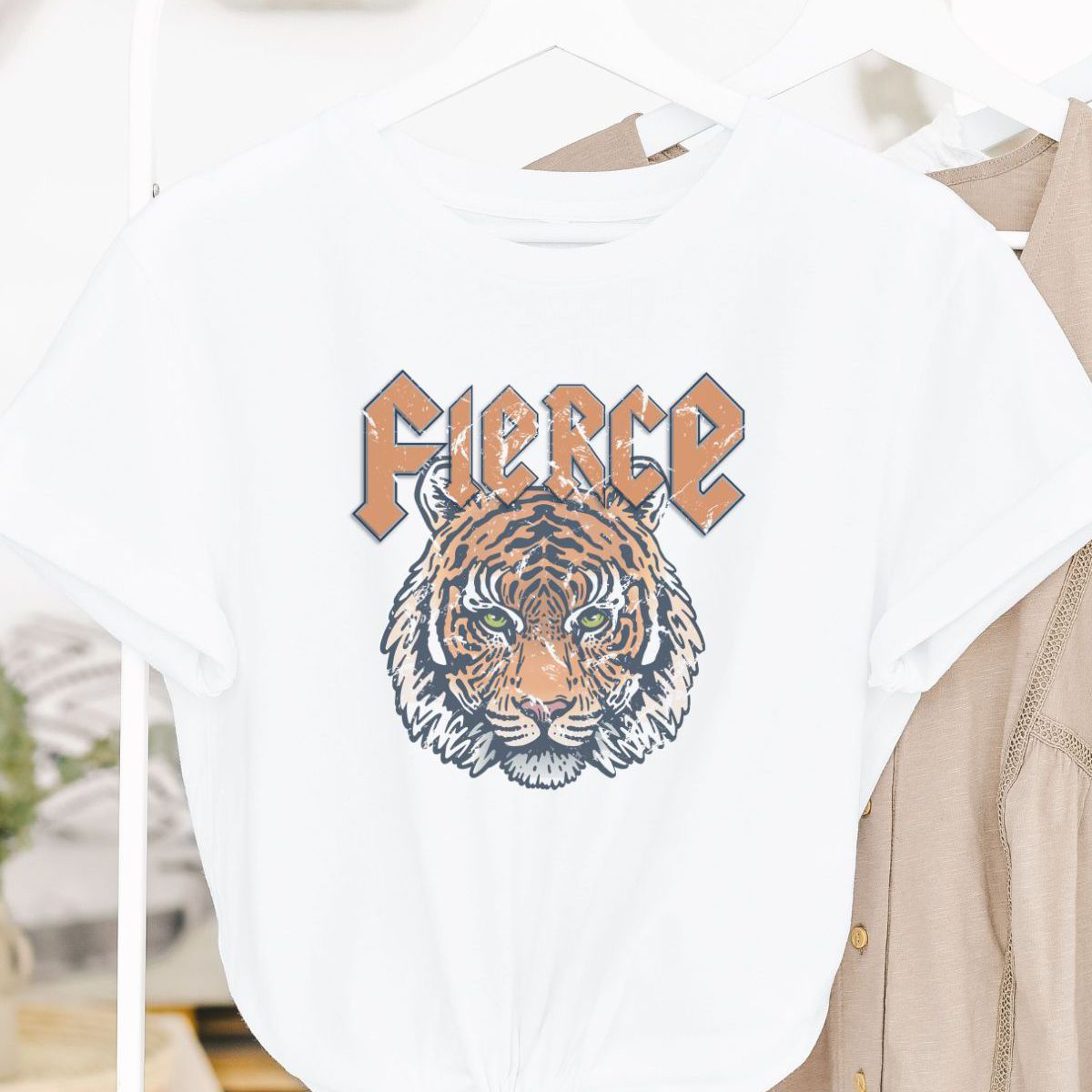 Fierce Woman T-Shirt Casual