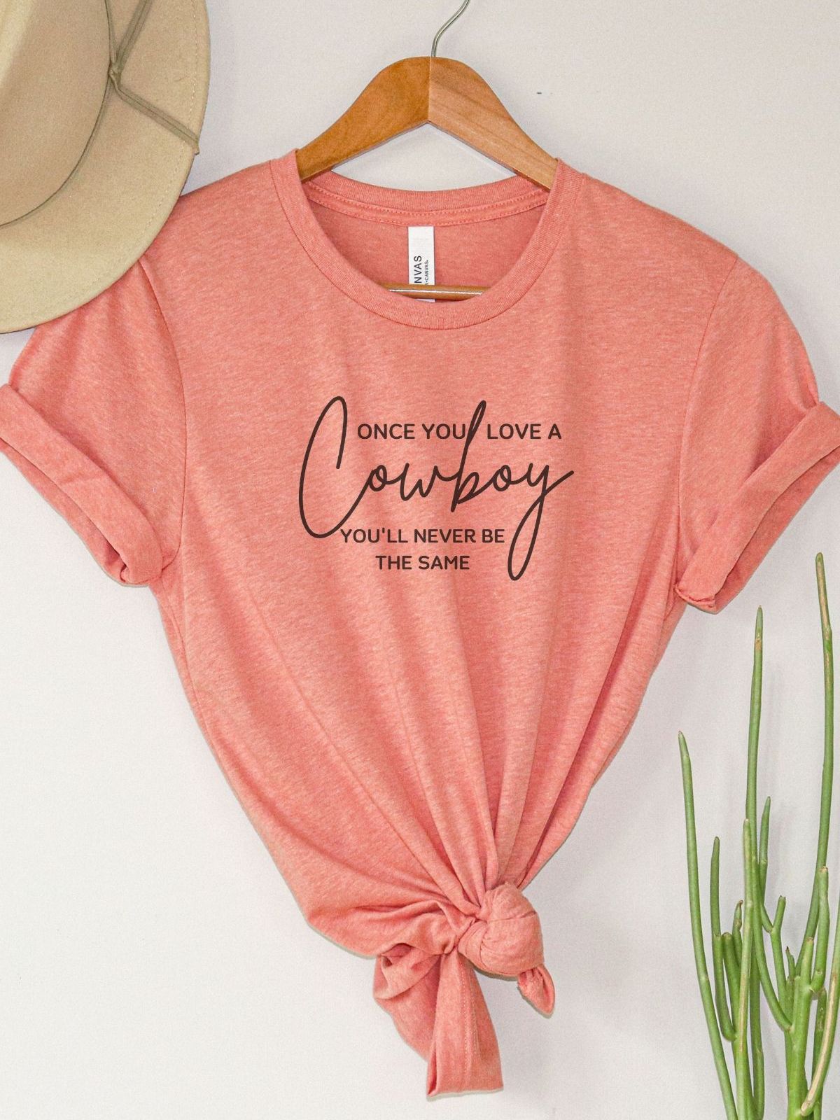Cowboy Women T-Shirt Casual