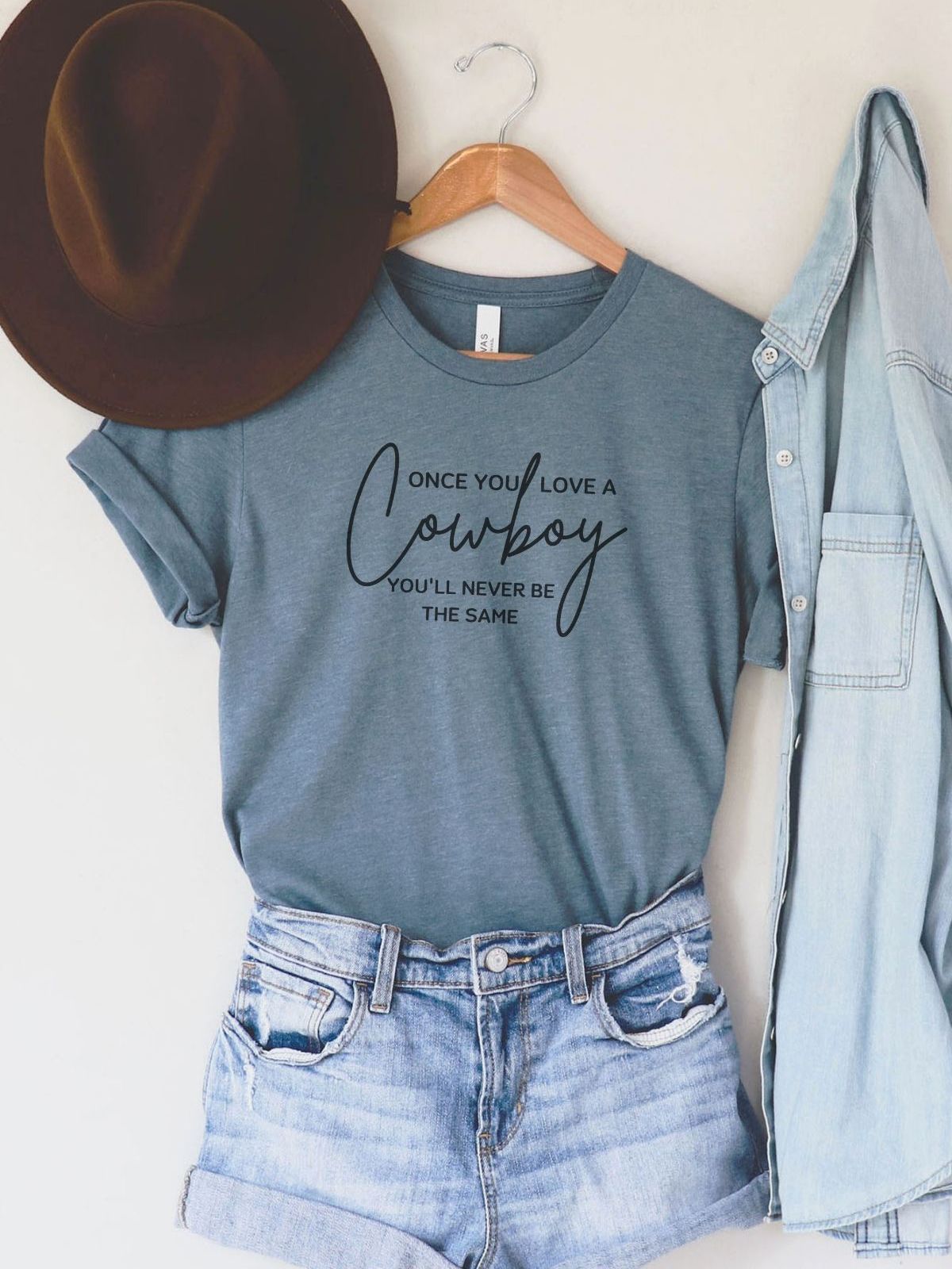 Cowboy Women T-Shirt Casual