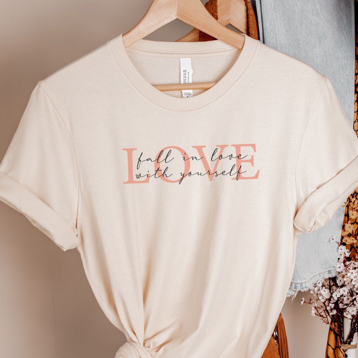 Love Womens T-Shirt Valentines Day