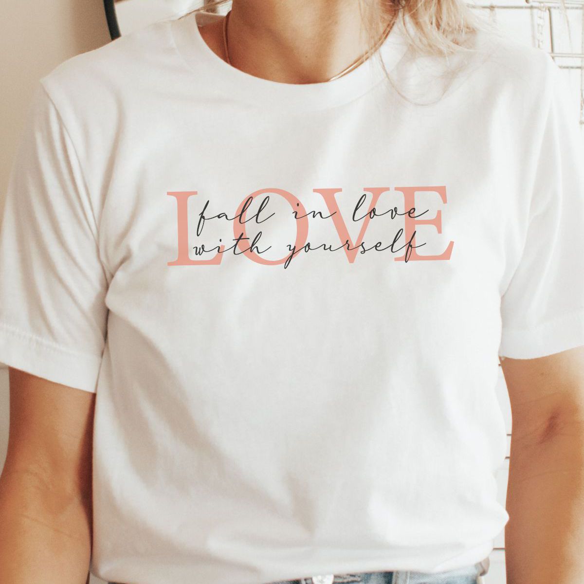 Love Womens T-Shirt Valentines Day