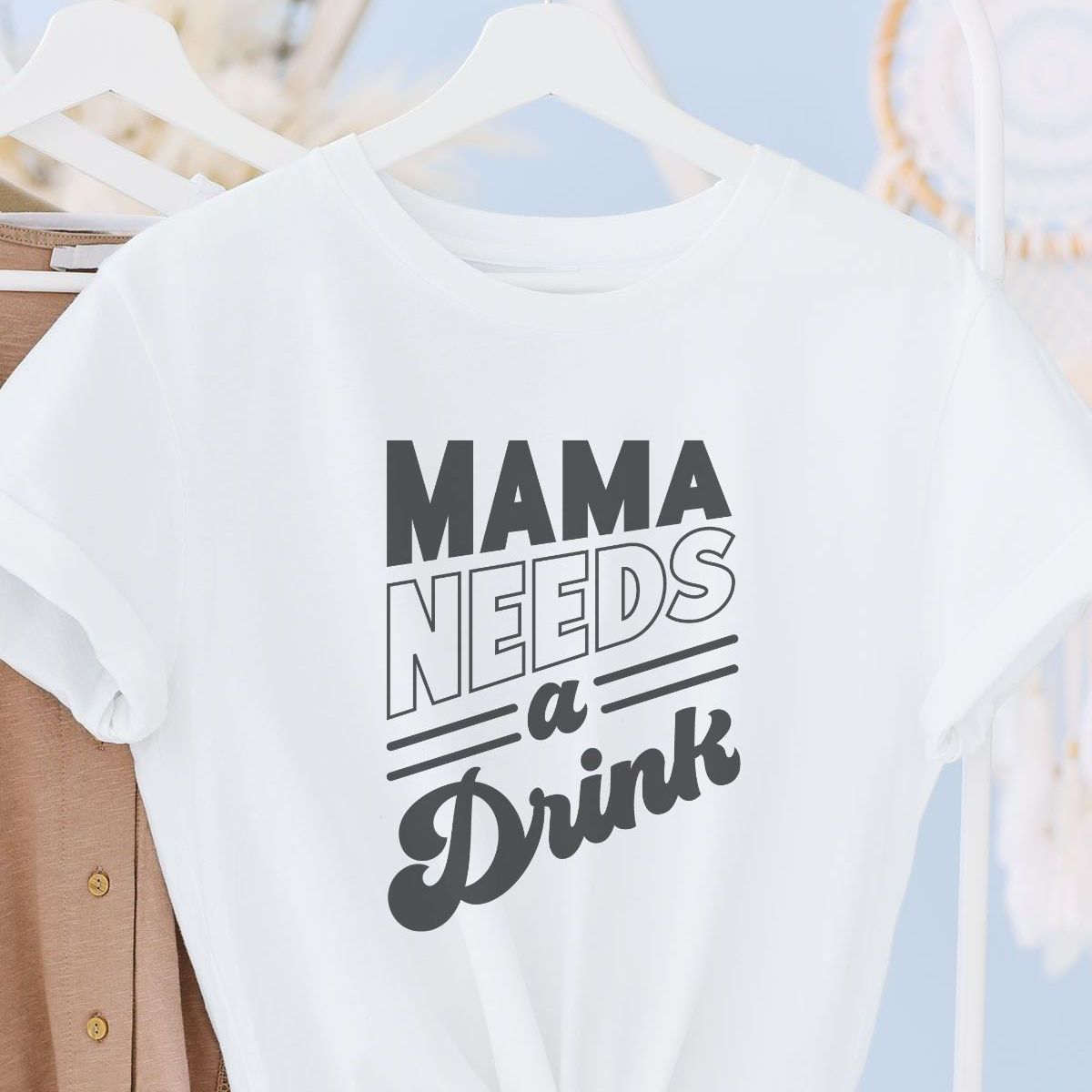 Comfy Statement Tee for Moms