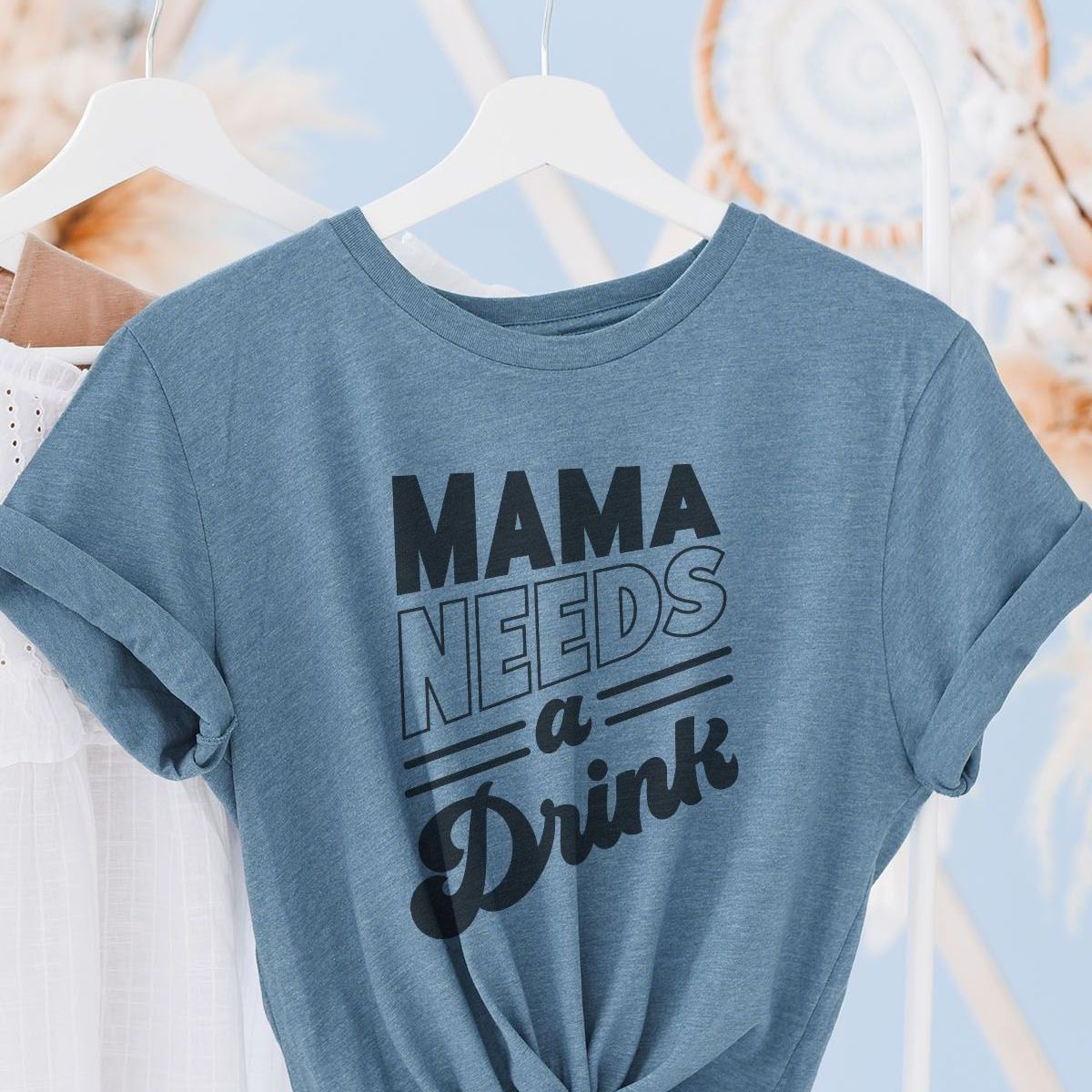 Comfy Statement Tee for Moms