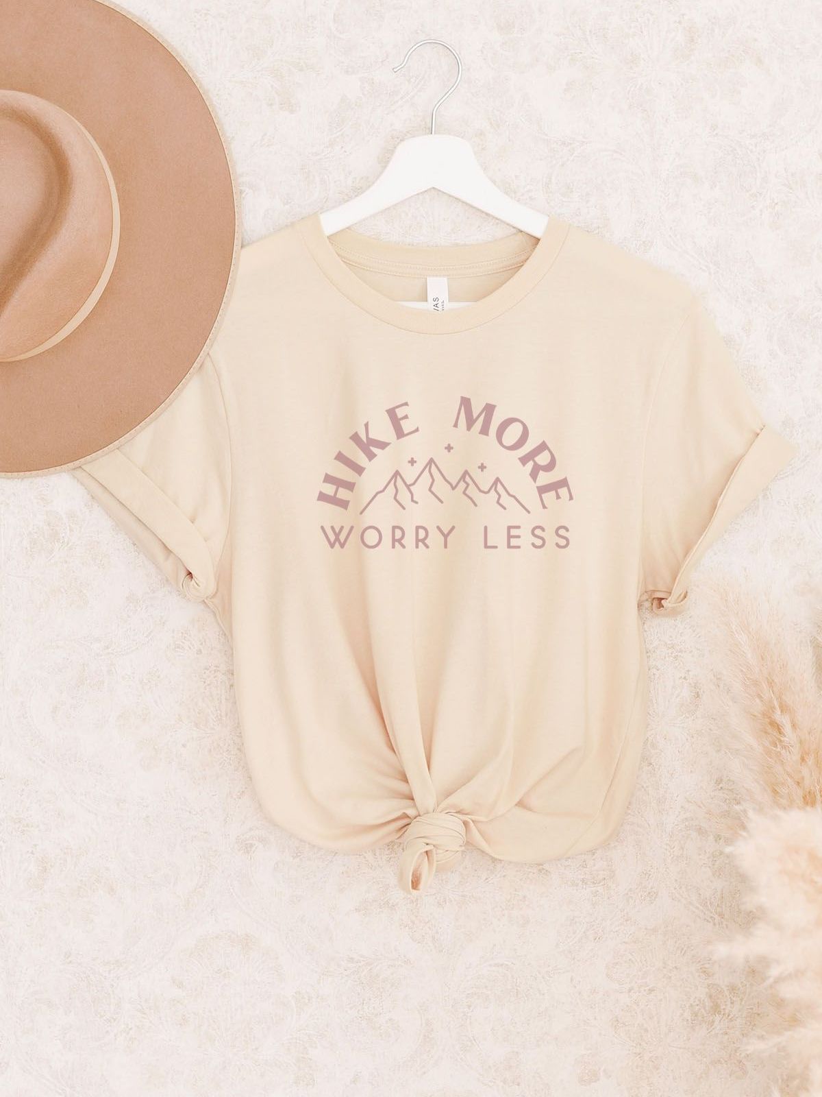 Hike More Worry Less Women Tshirt