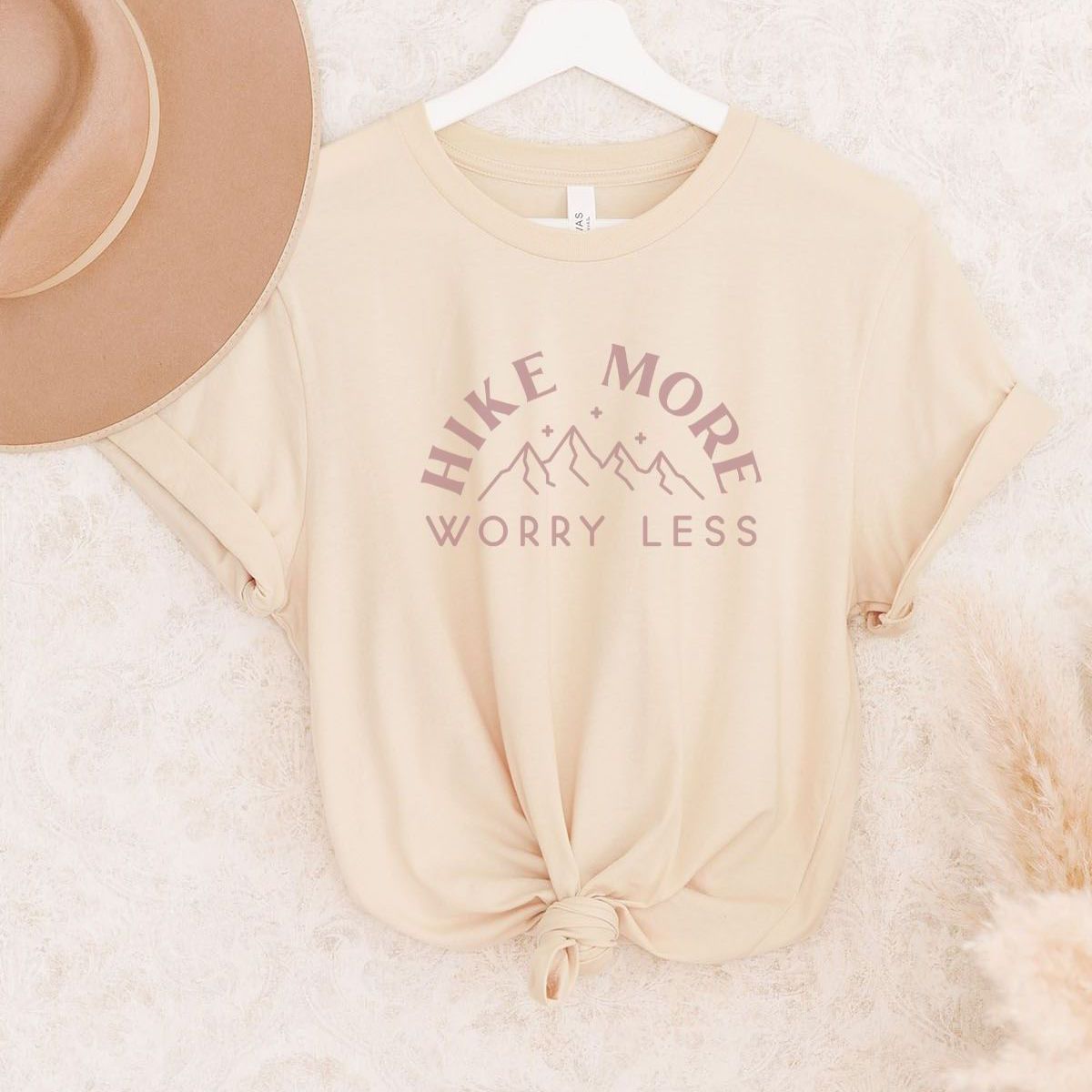 Hike More Worry Less Women Tshirt