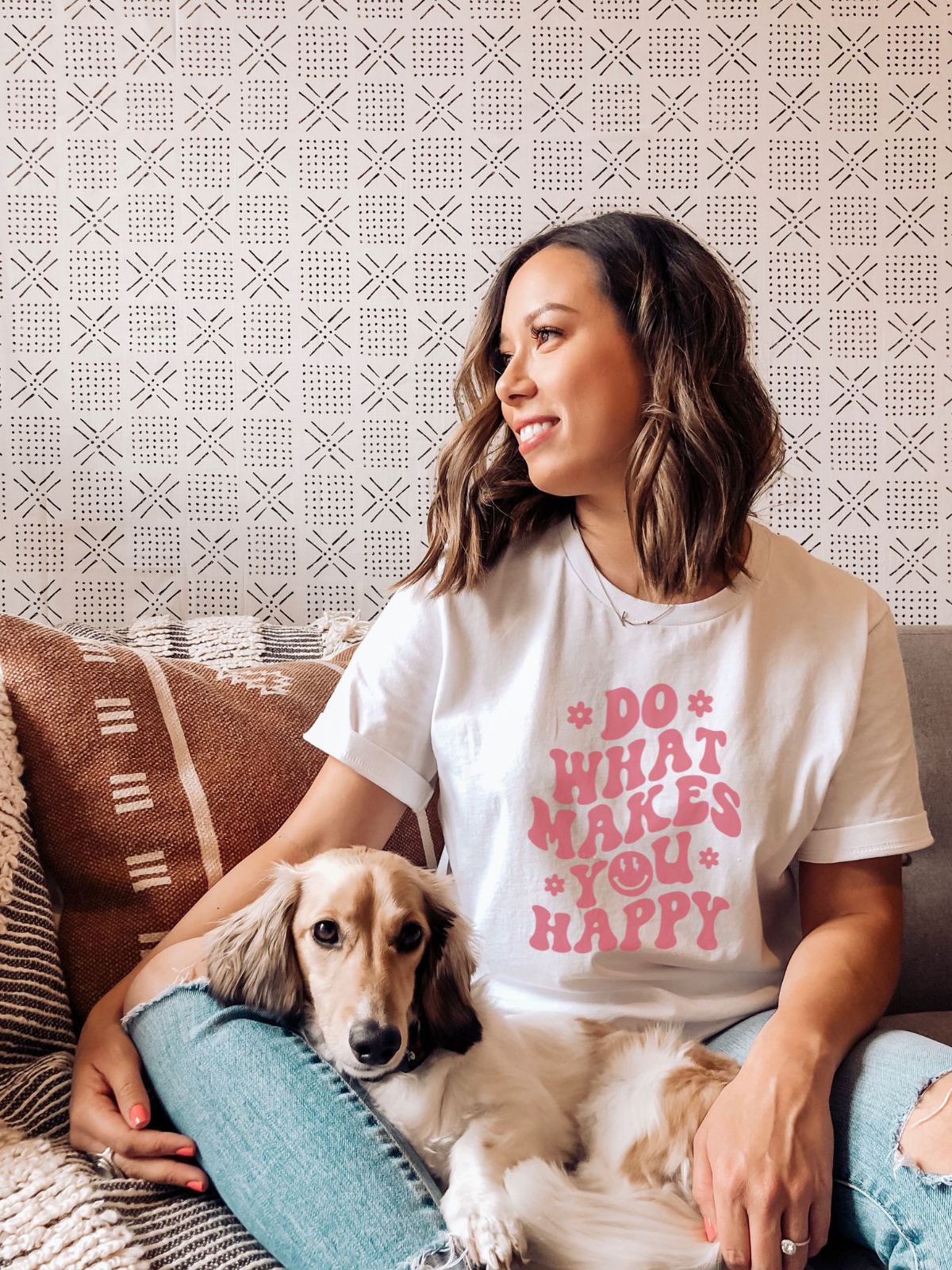 Do What Makes You Happy Womens T-Shirt