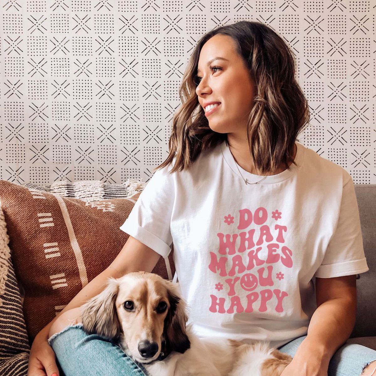 Do What Makes You Happy Womens T-Shirt