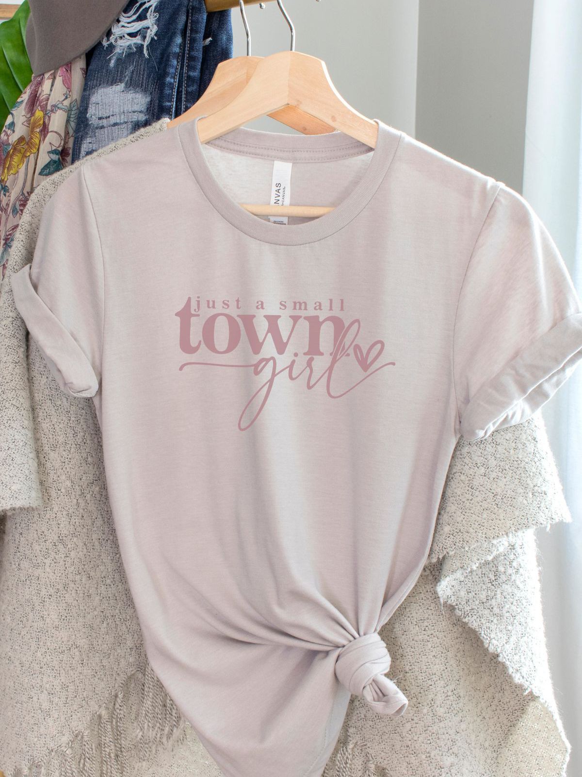 Just a Small Town Girl Women's T-Shirt Casual