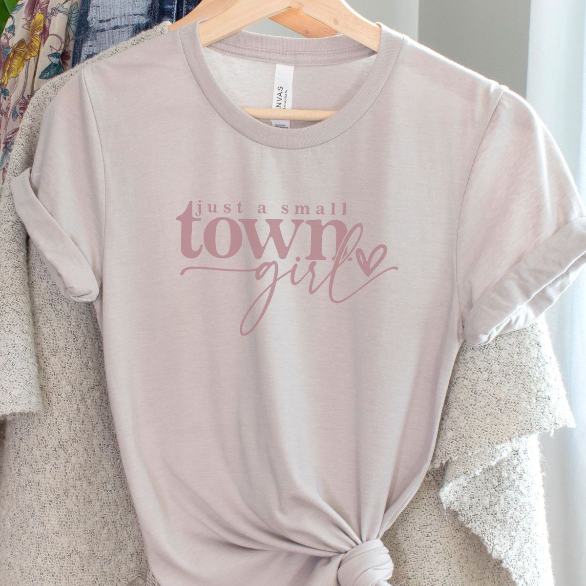 Just a Small Town Girl Women's T-Shirt Casual