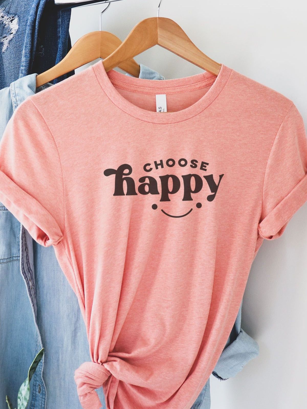 Choose Happy Unisex Tee Positive Vibes