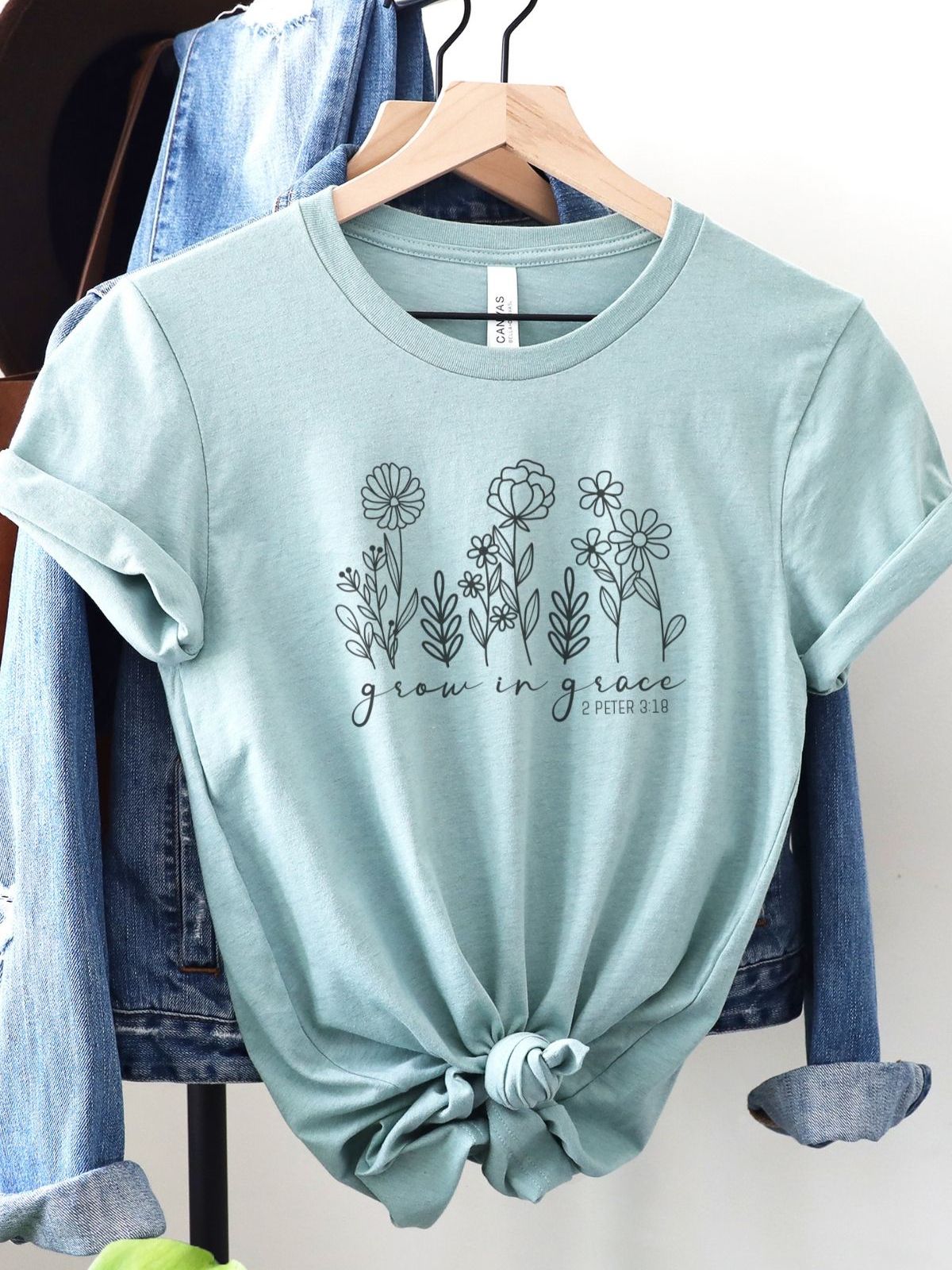 Floral Grace Graphic Tee