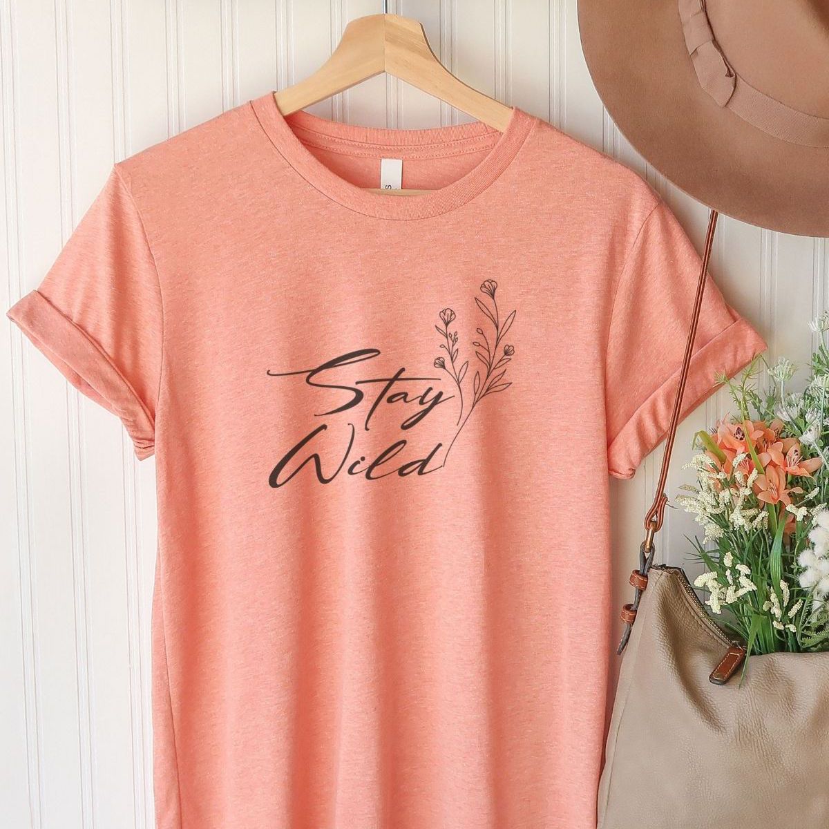 Stay Wild Womens T-Shirt Casual Wear