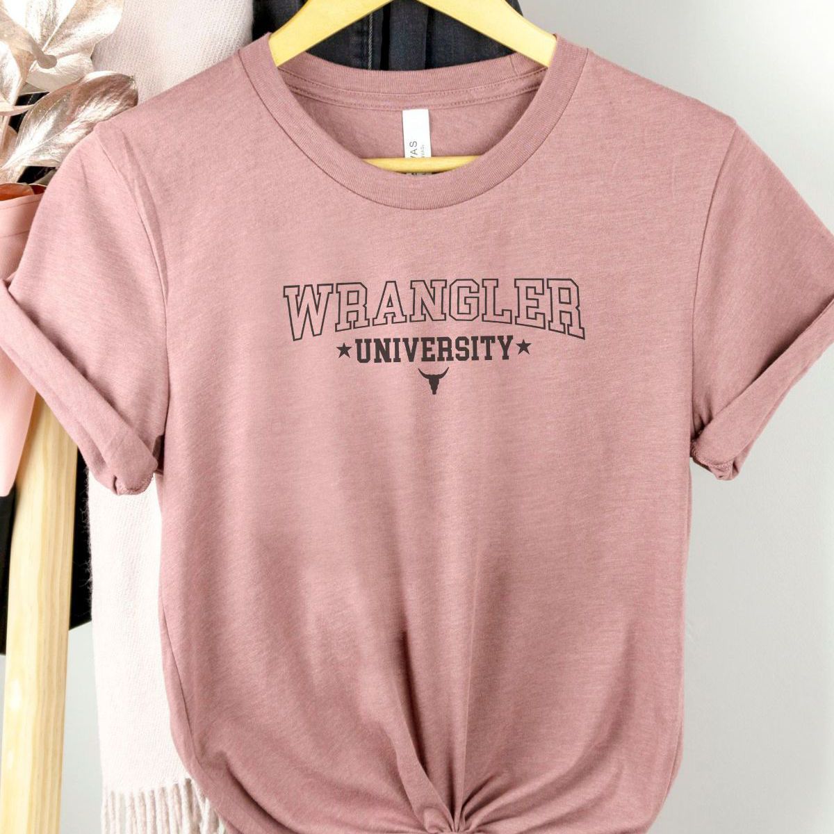 Wrangler University Women's T Shirt Casual