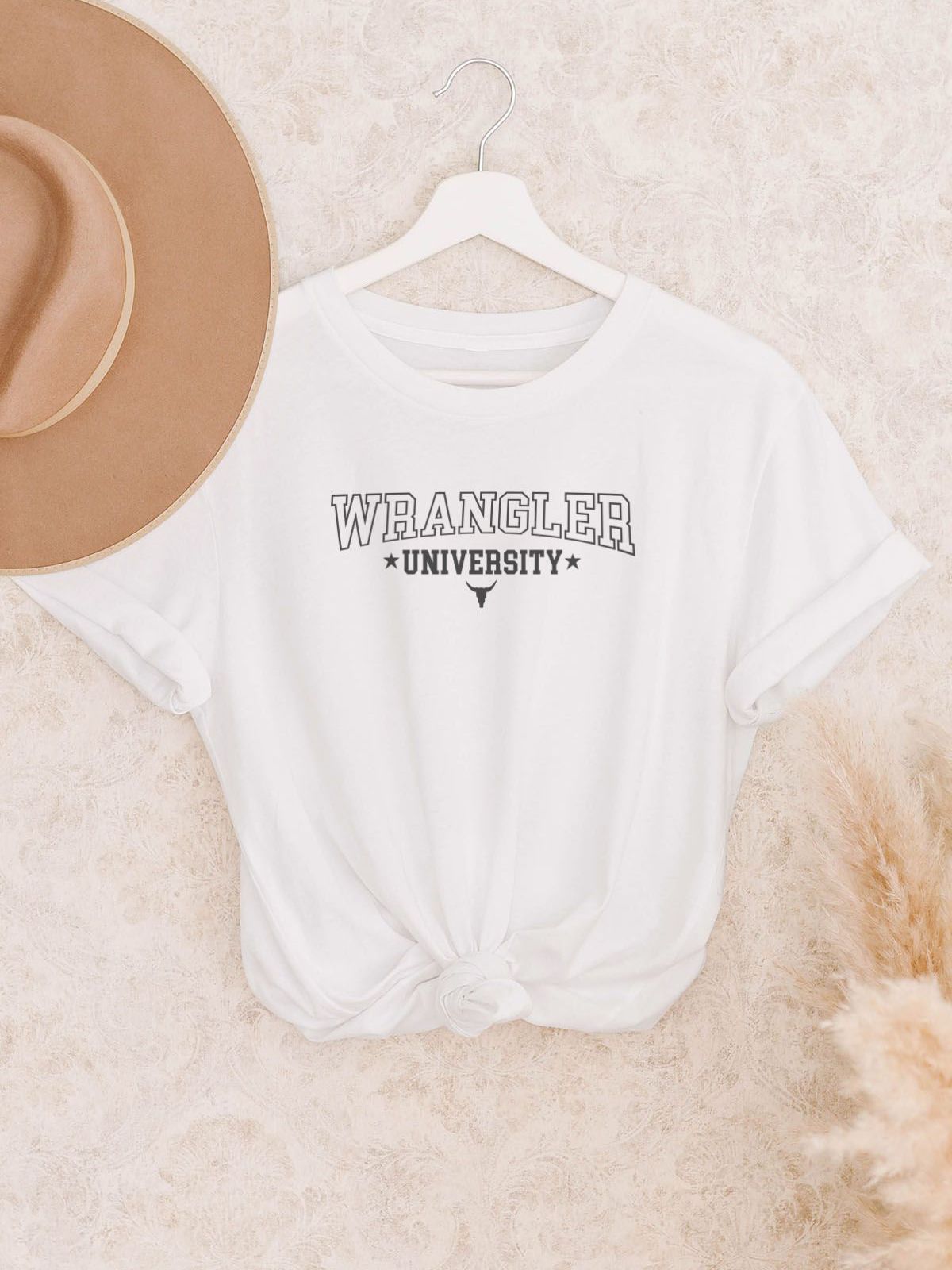 Wrangler University Women's T Shirt Casual