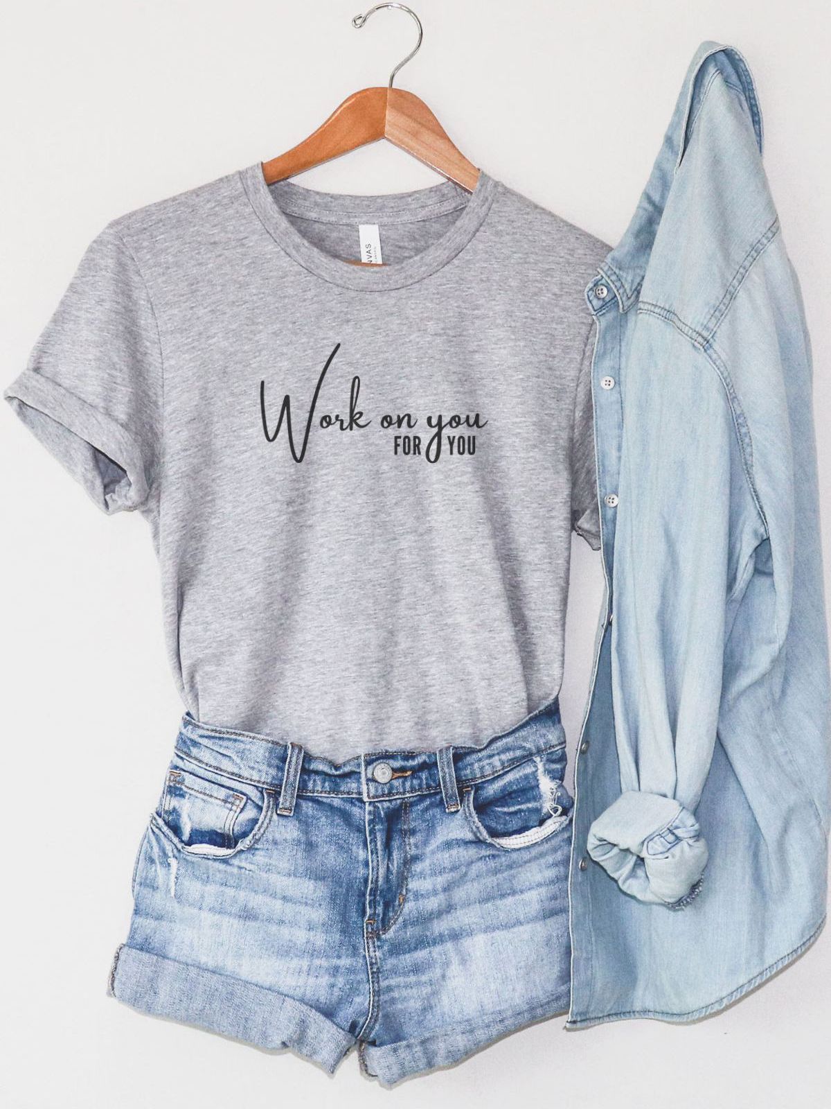 Work on You Women's Tee Fall
