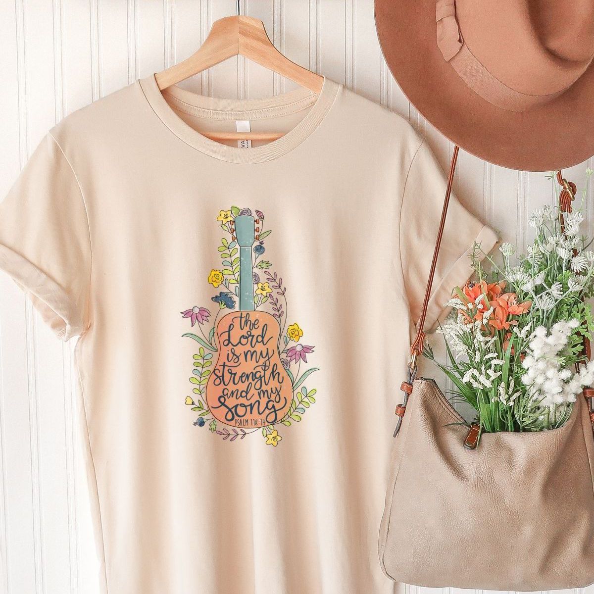 Guitar Scripture Women's Tee Inspirational