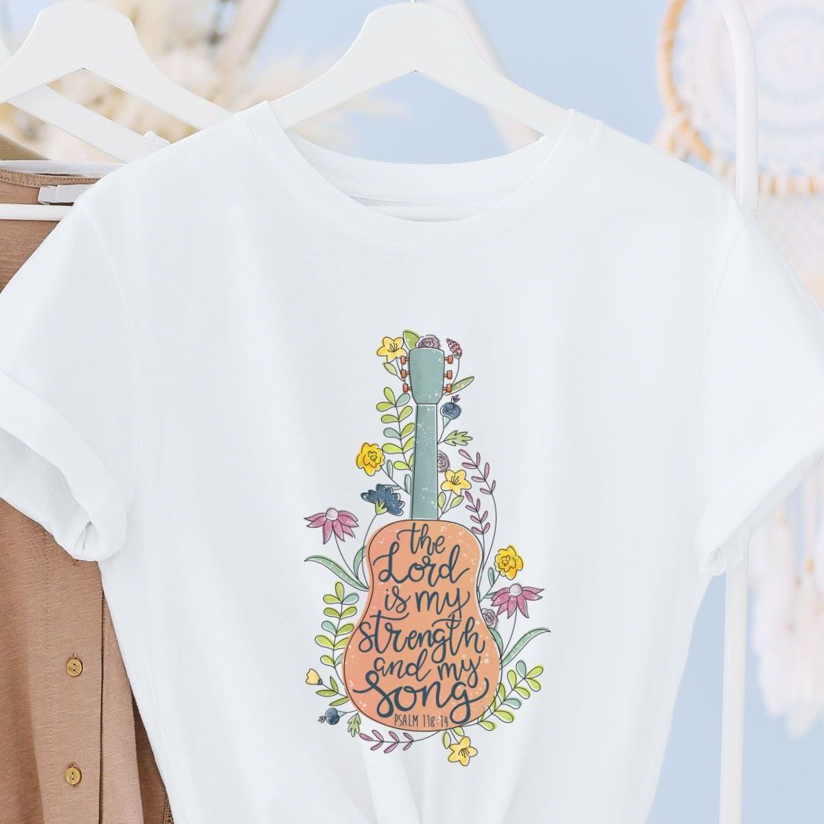 Guitar Scripture Women's Tee Inspirational