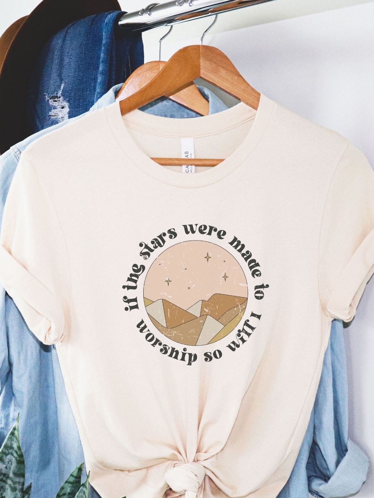 Stars Worship Women T-Shirt