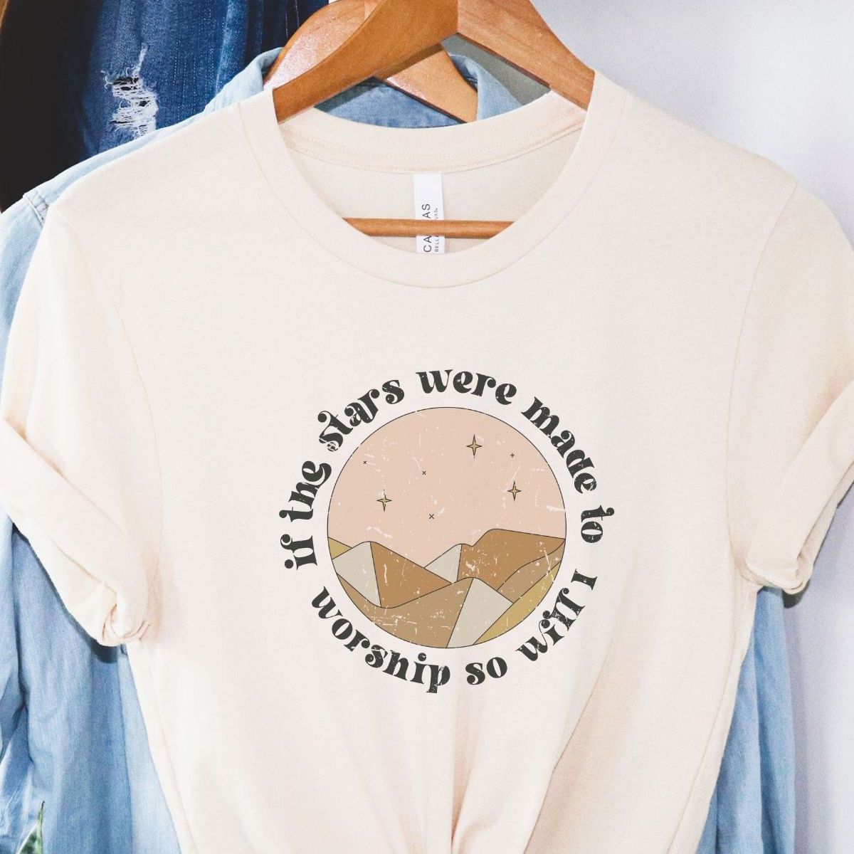 Stars Worship Women T-Shirt