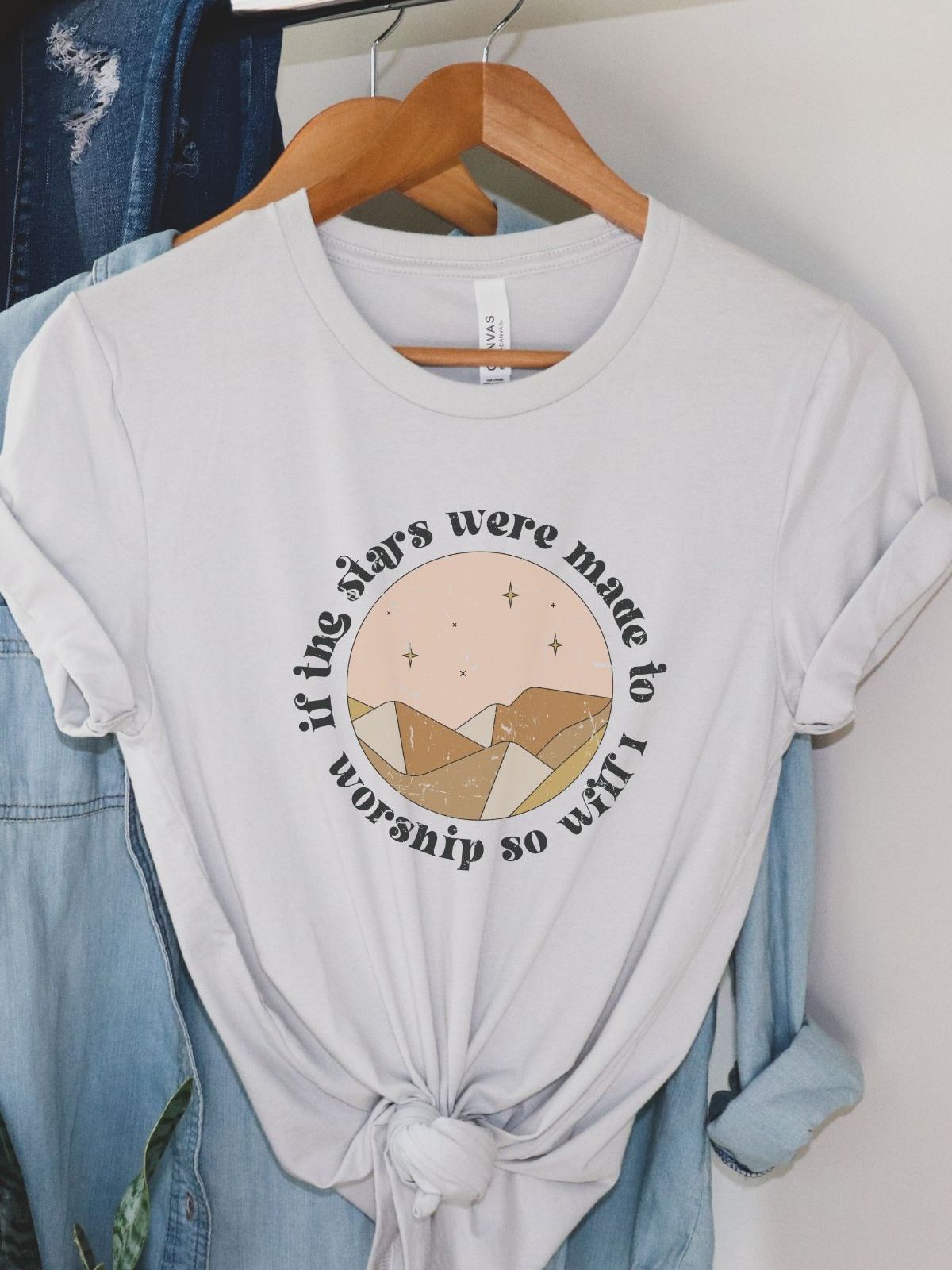 Stars Worship Women T-Shirt