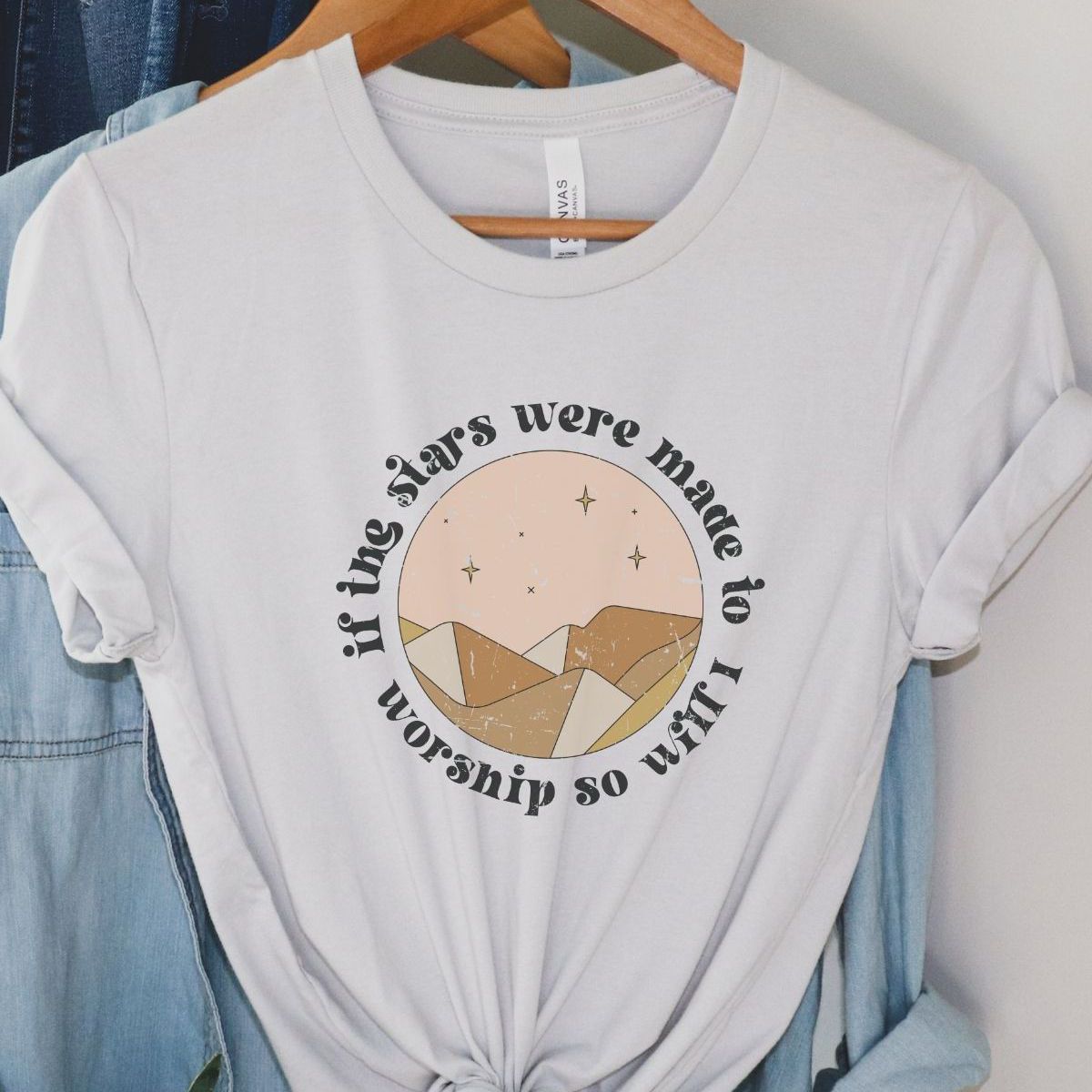 Stars Worship Women T-Shirt