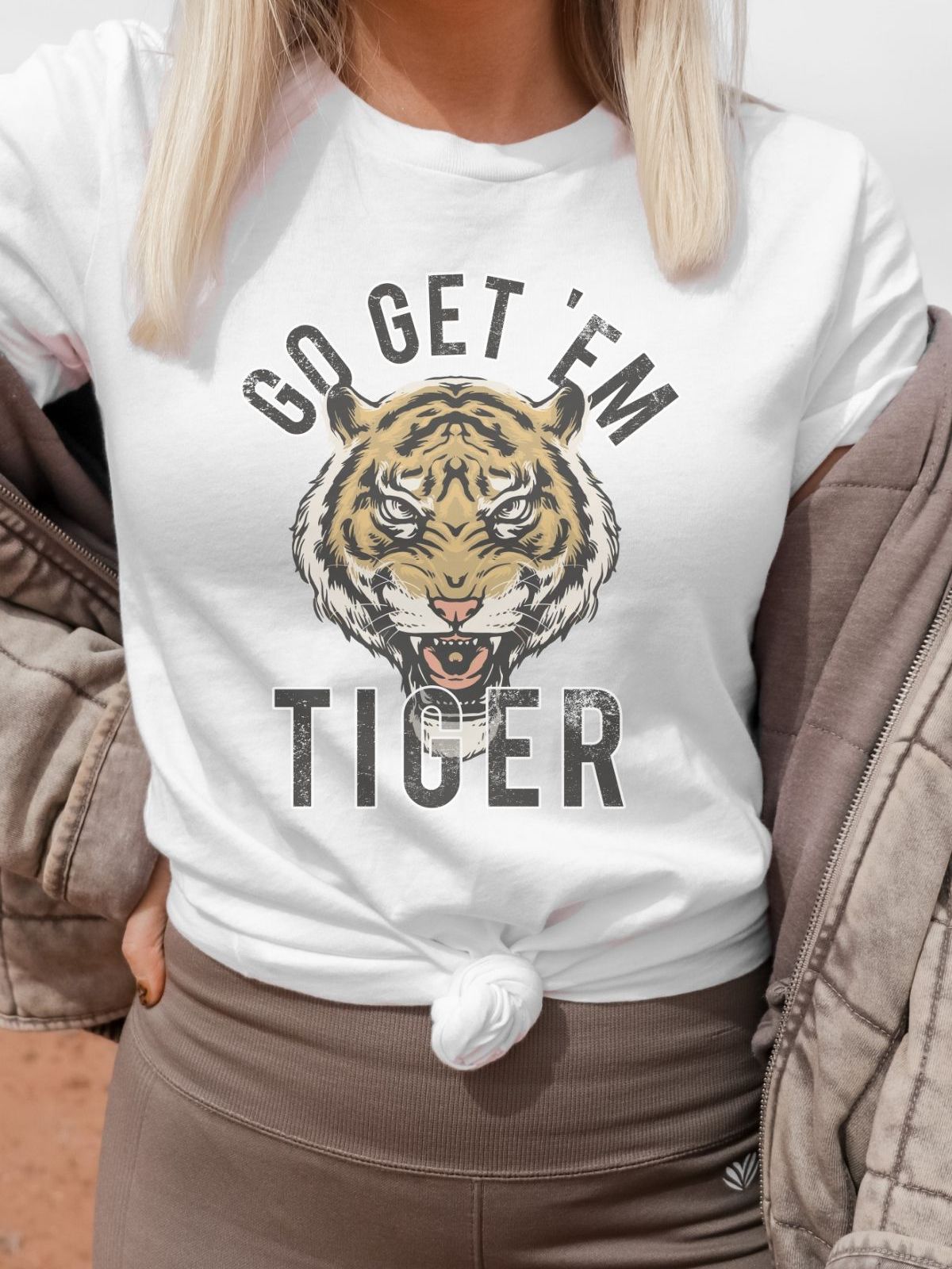 Go Get 'Em Tiger Women's T-Shirt