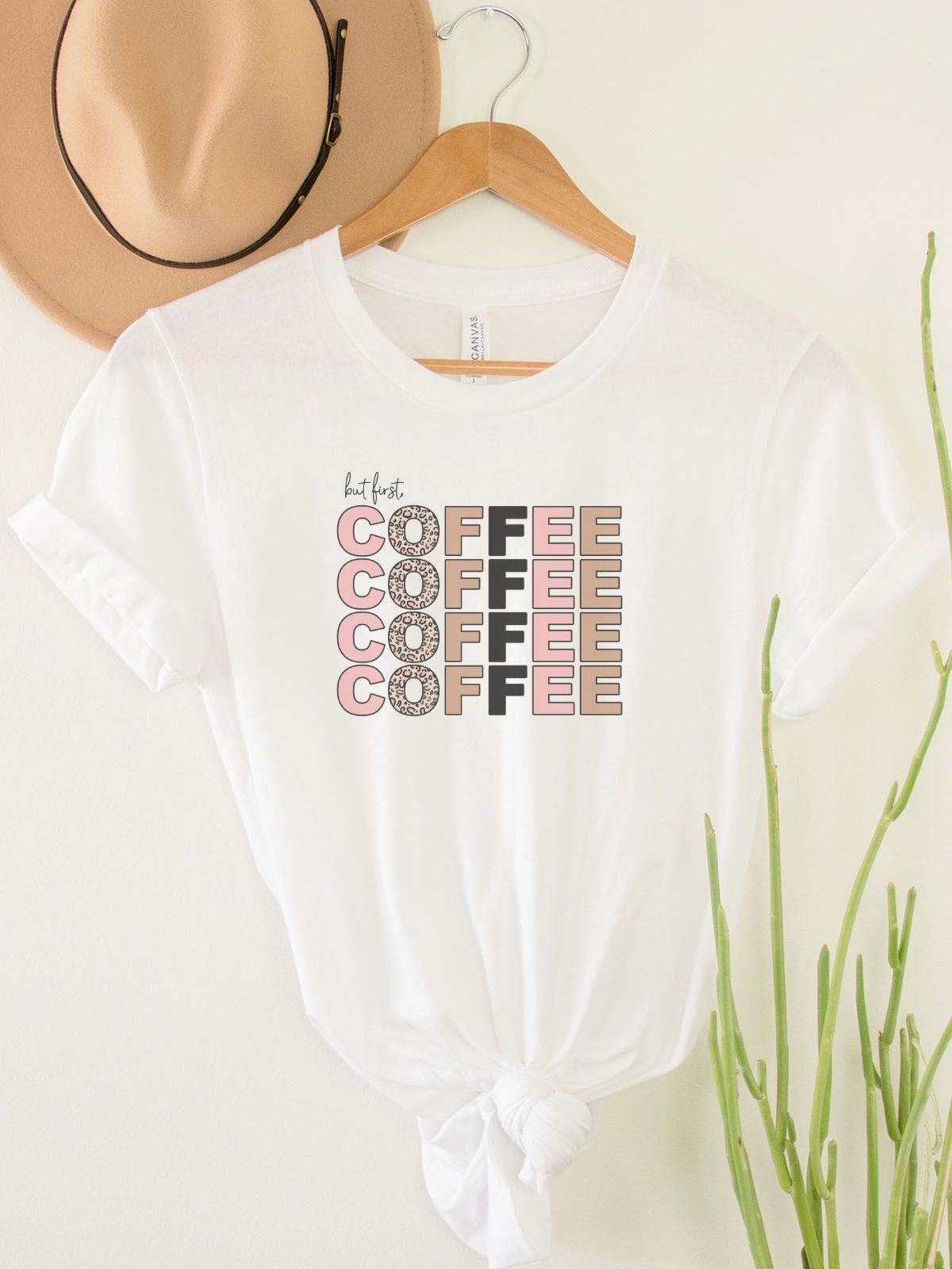 But First Coffee Womens T-Shirt Daily