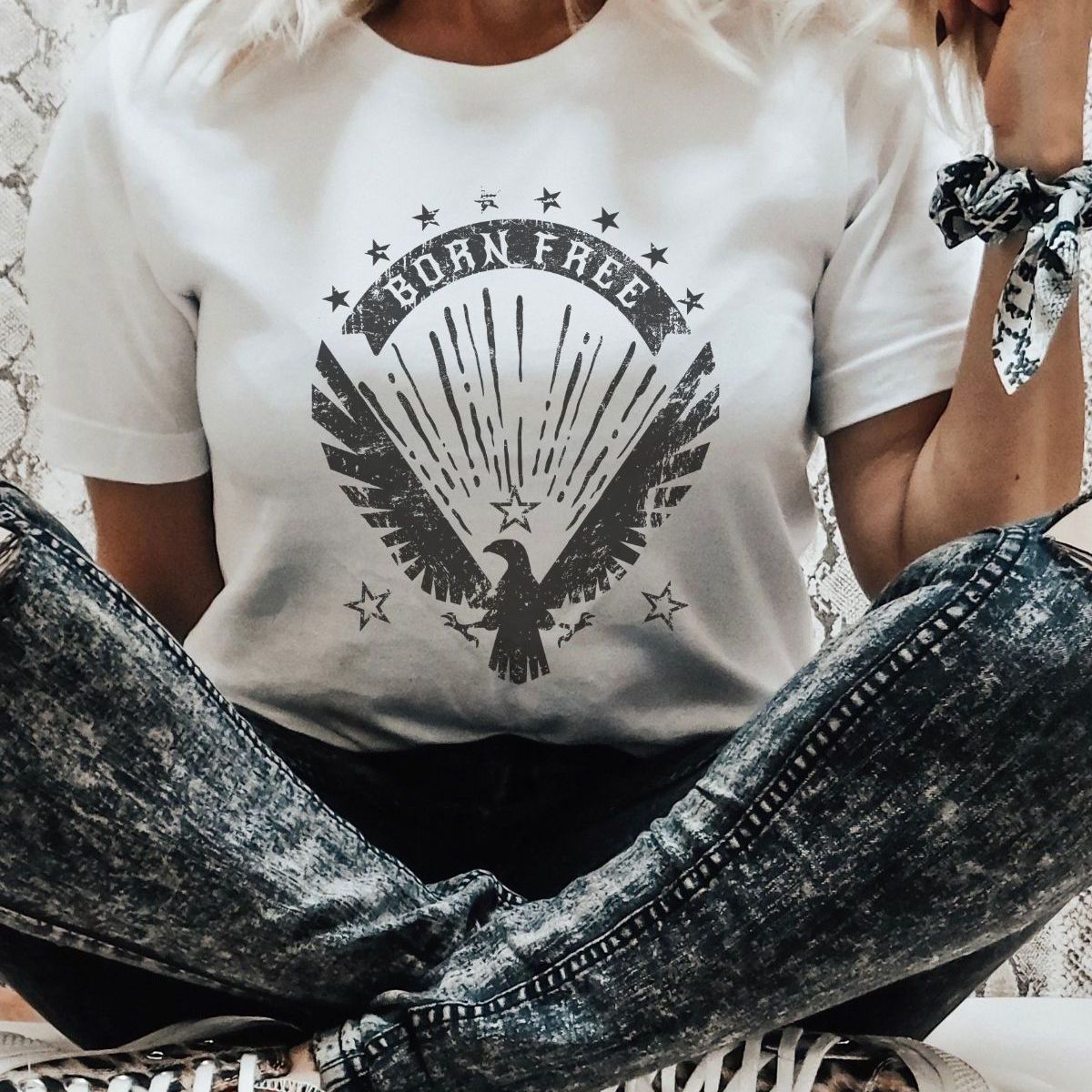 Born Free Eagle Tee