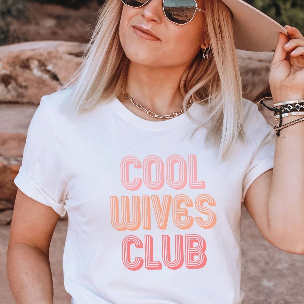 Cool Wives Club Women's T-shirt Casual Wear