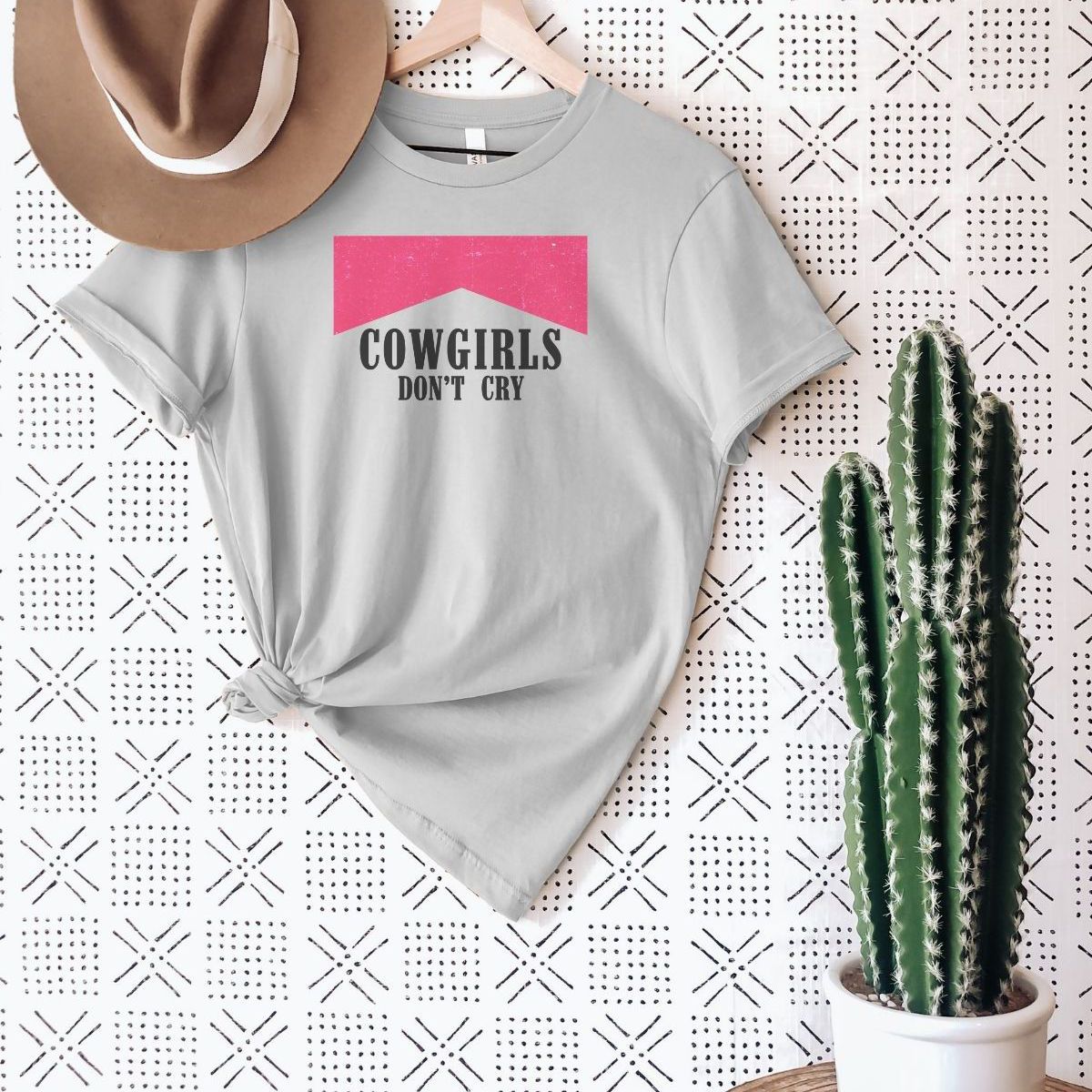 Cowgirls Don't Cry Tee