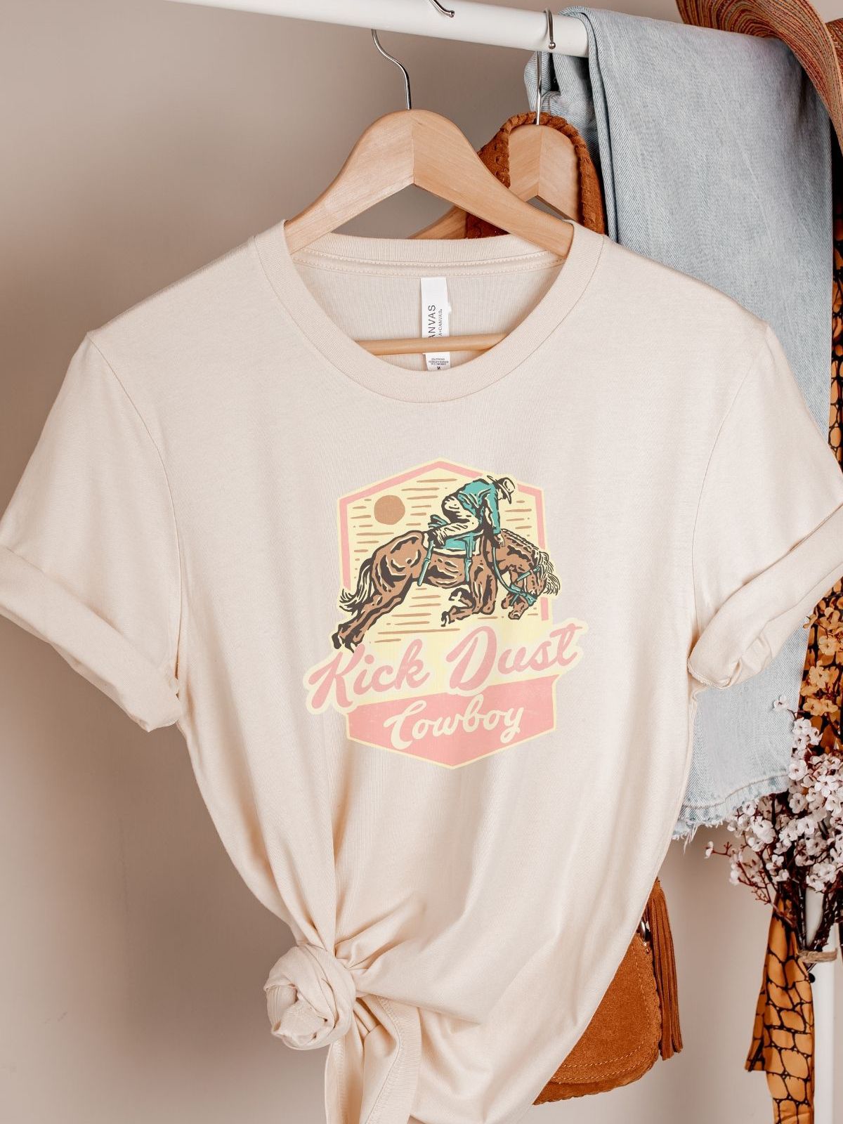 Kick Dust Cowboy Tee Shirt