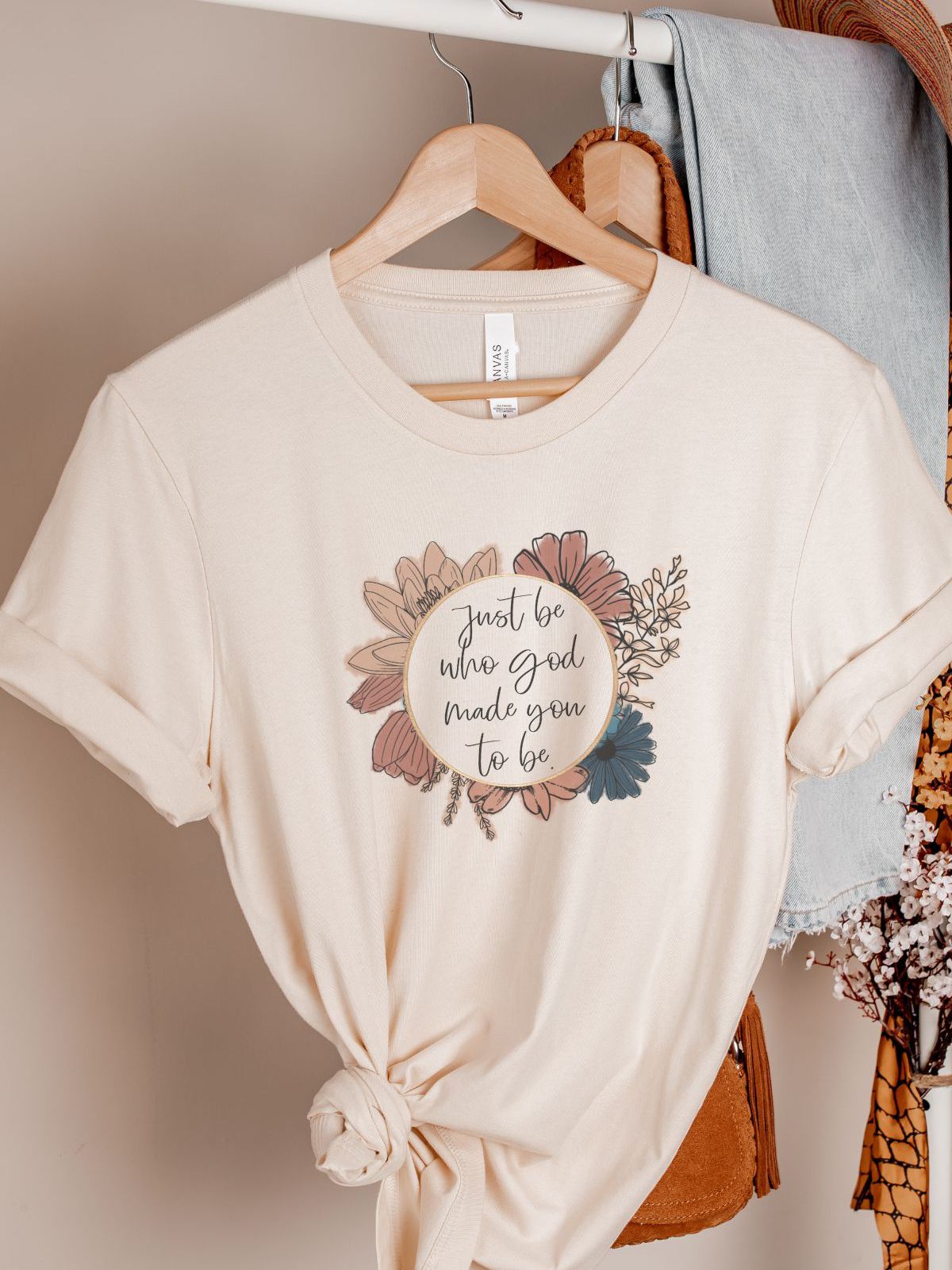 Floral Inspiration Relaxed Tee