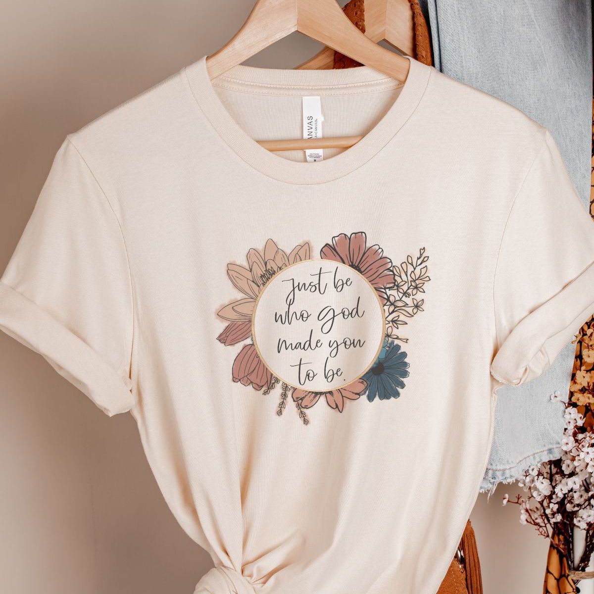 Floral Inspiration Relaxed Tee
