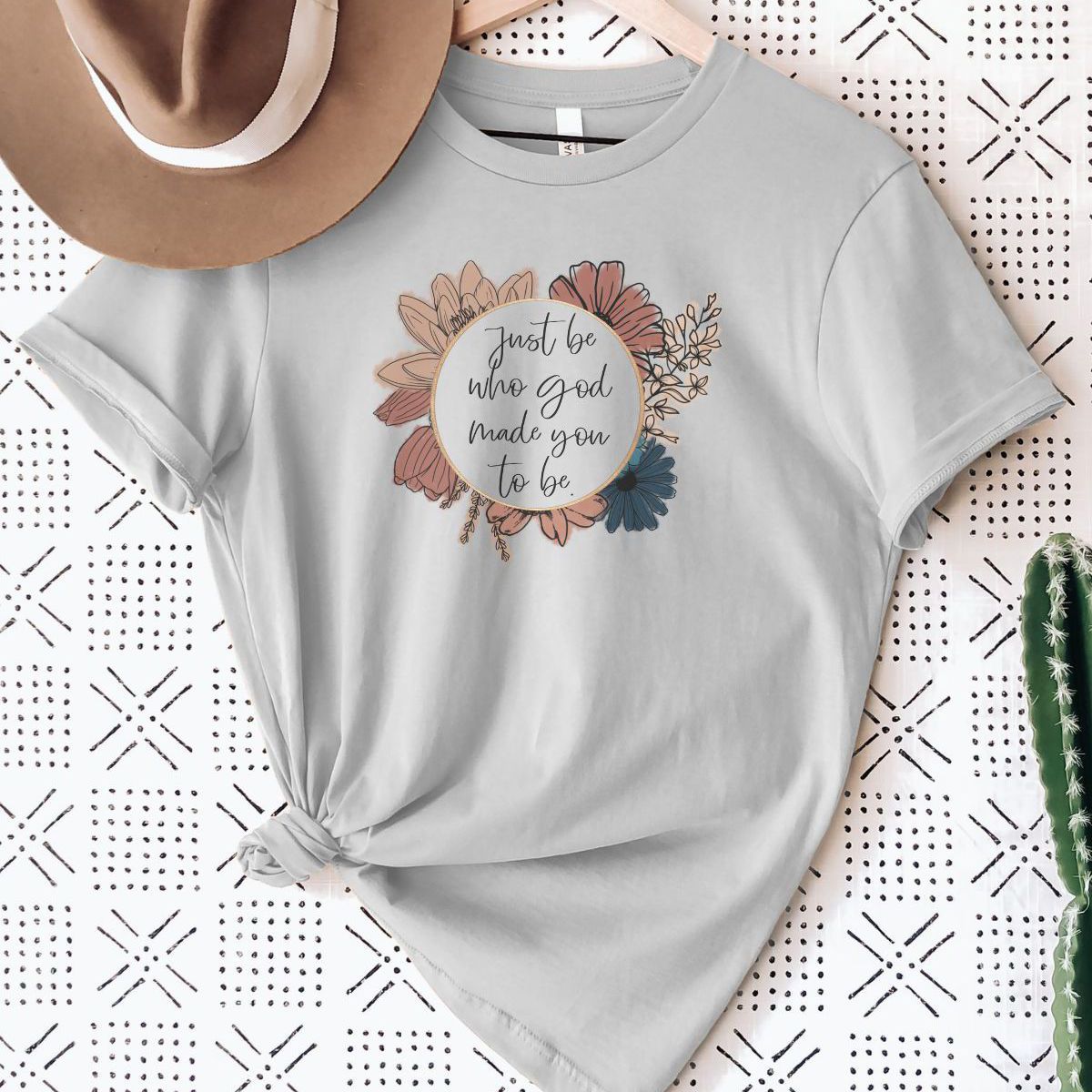 Floral Inspiration Relaxed Tee