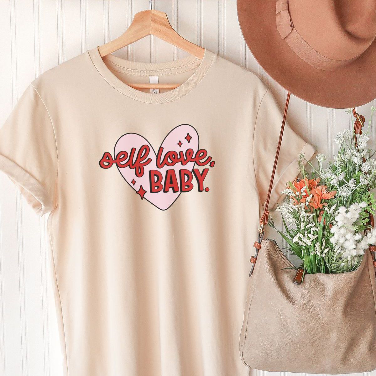 Self Love Heart Graphic Tee