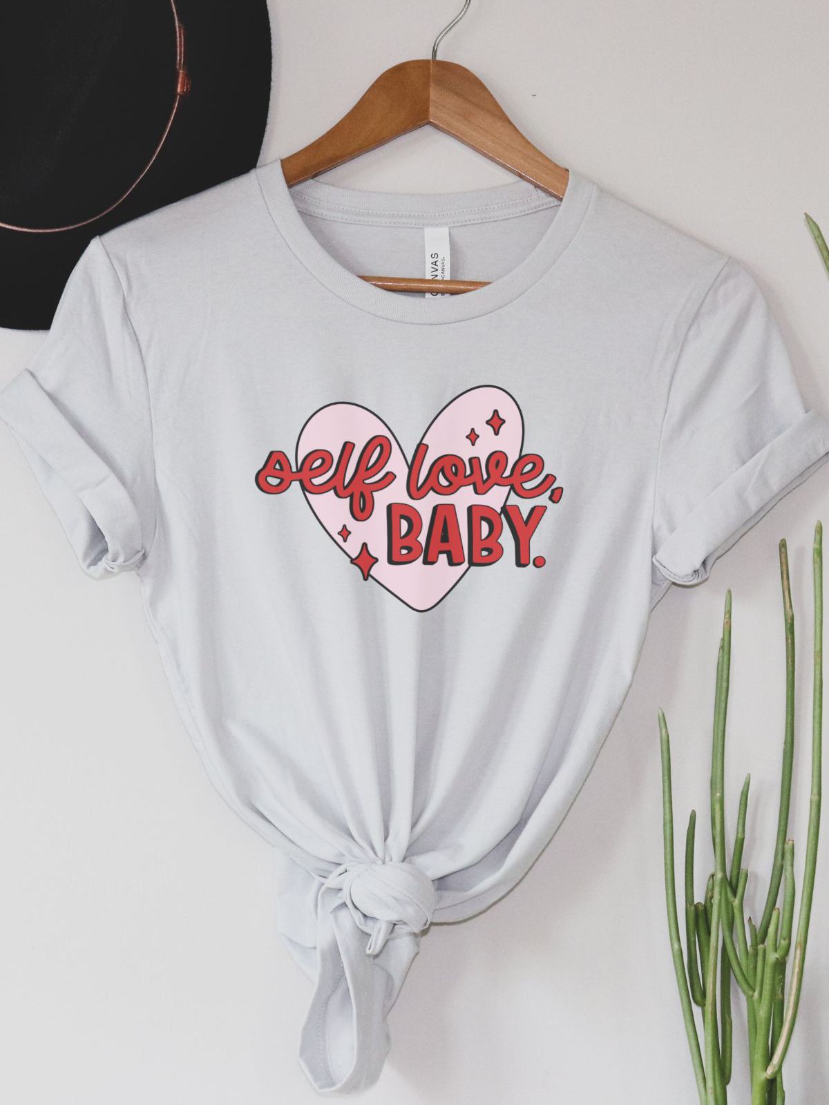 Self Love Heart Graphic Tee