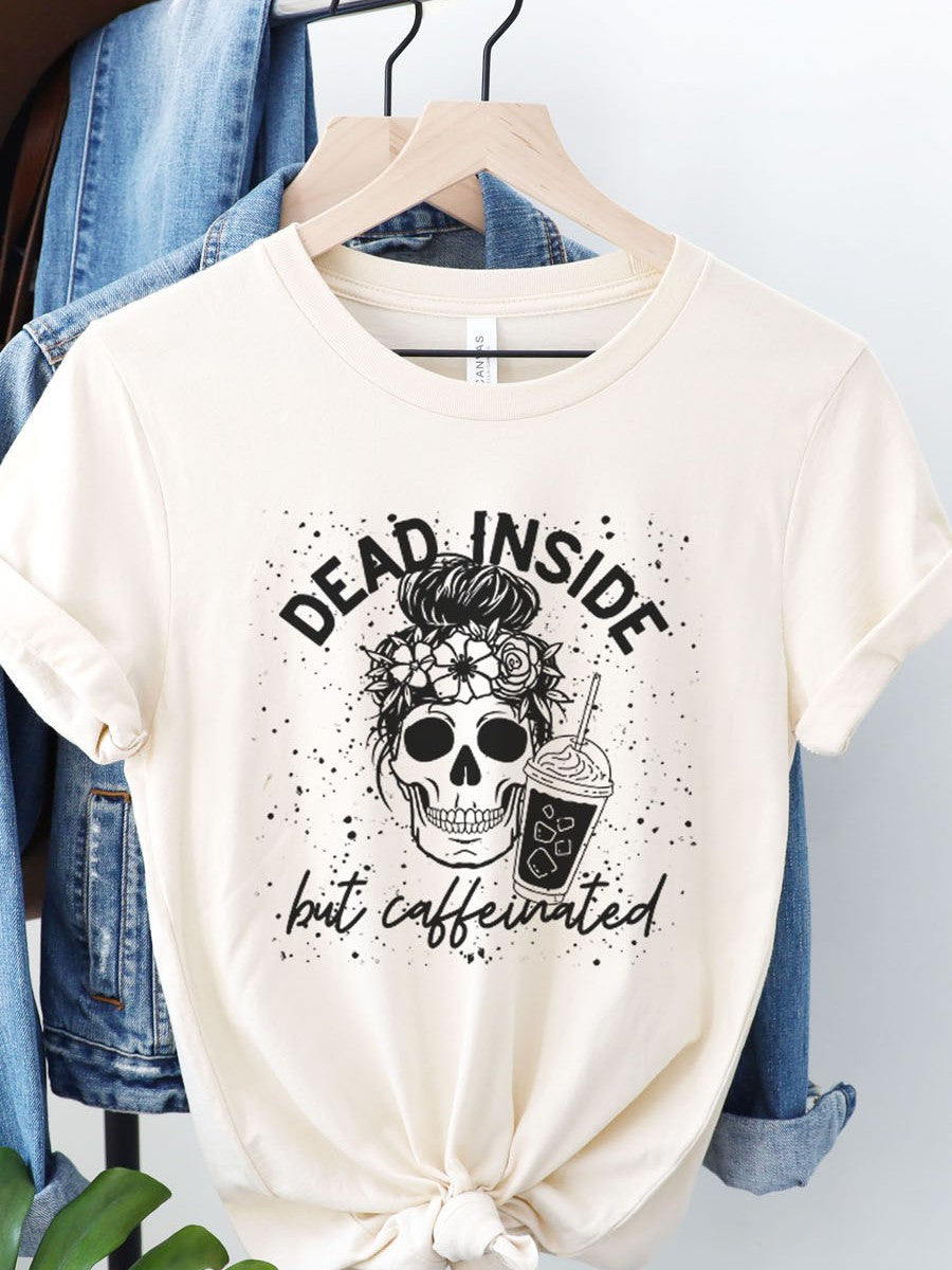 Relaxed Skull Graphic Tee