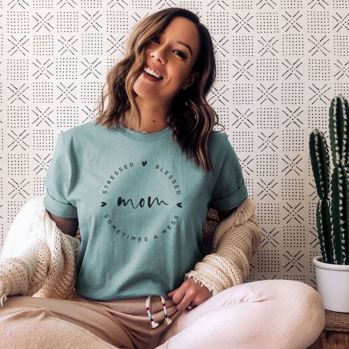 Comfy Graphic Tee for Moms