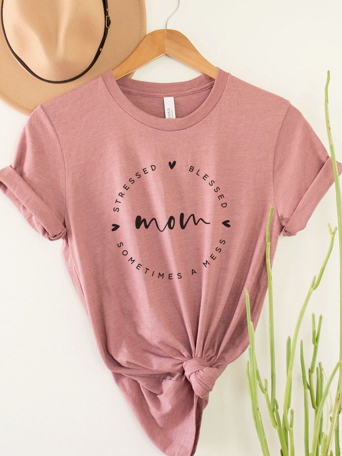 Comfy Graphic Tee for Moms