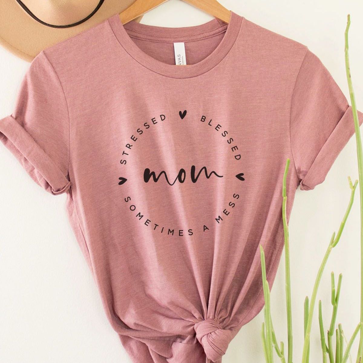 Comfy Graphic Tee for Moms