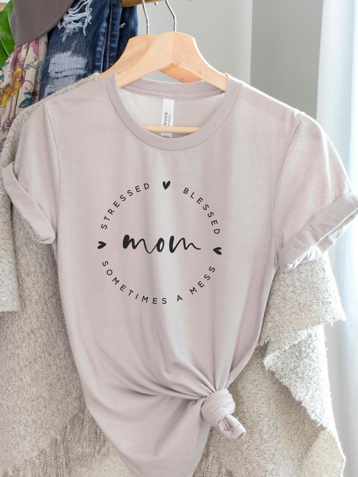 Comfy Graphic Tee for Moms